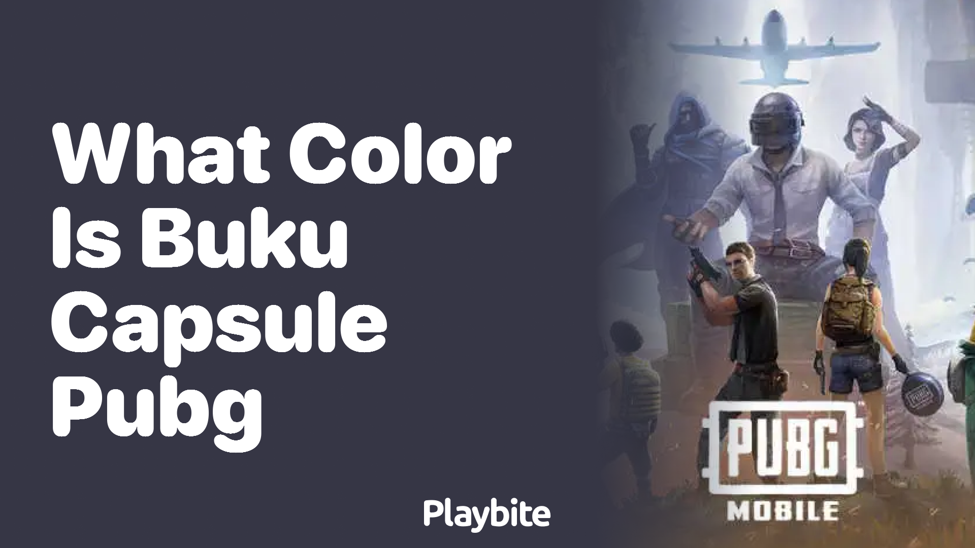 What Color is the Buku Capsule in PUBG Mobile?