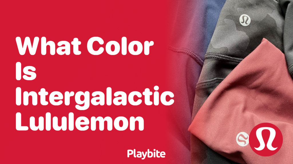 What Color is Melanite Lululemon? Unraveling the Mystery - Playbite