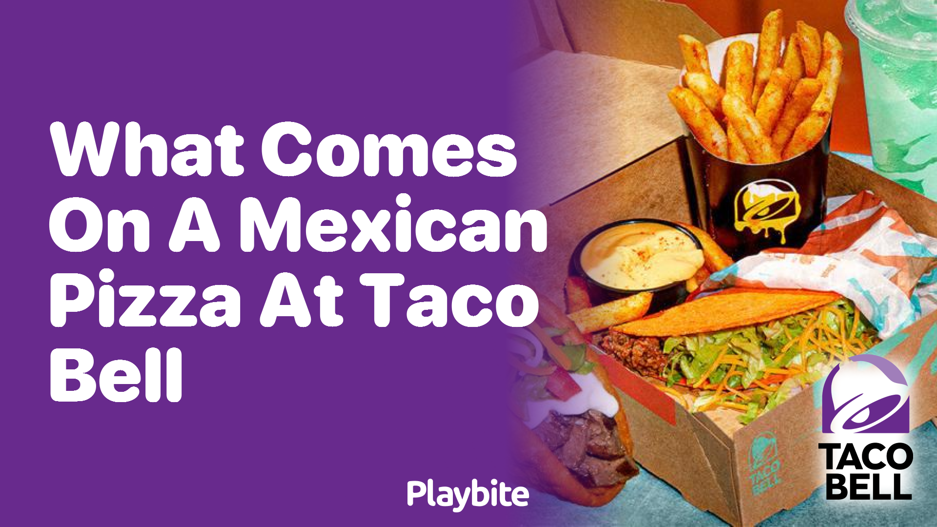 What Comes on a Mexican Pizza at Taco Bell?