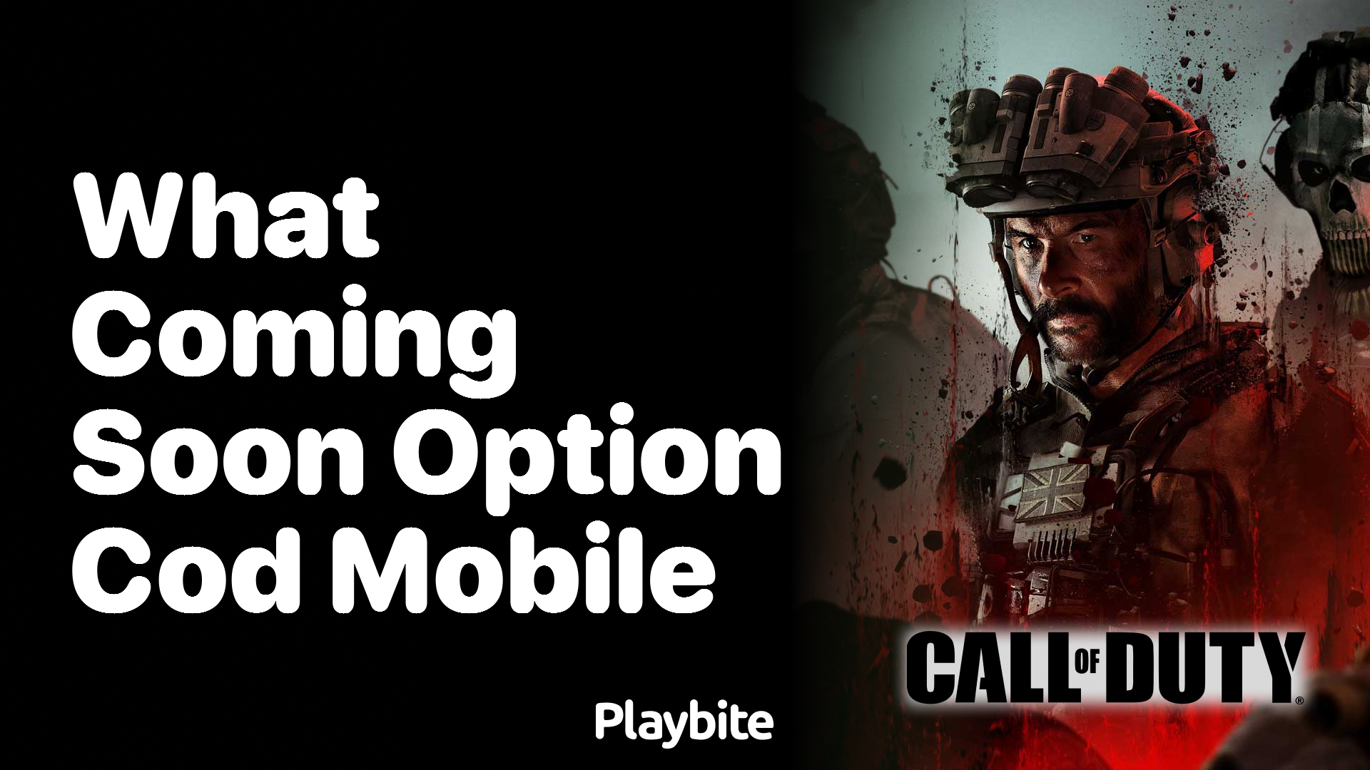 What Coming Soon Option is in COD Mobile?