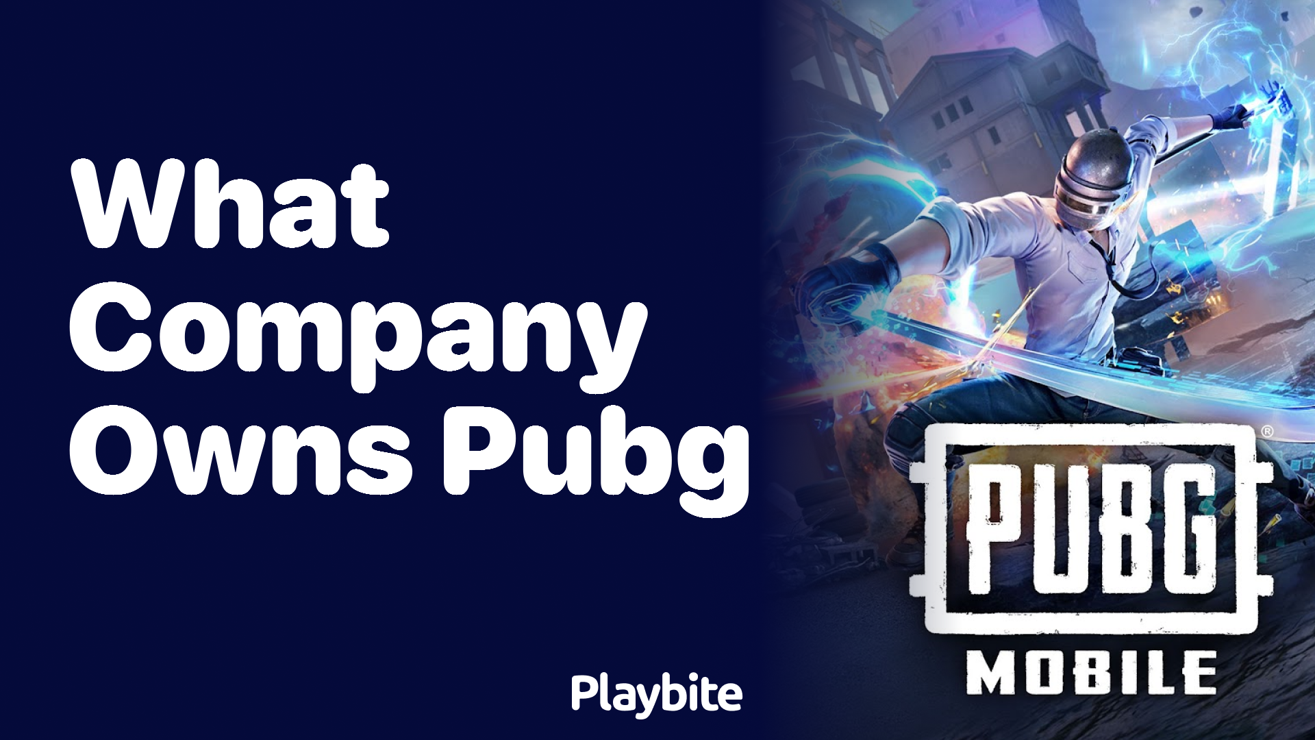 What Company Owns PUBG Mobile?