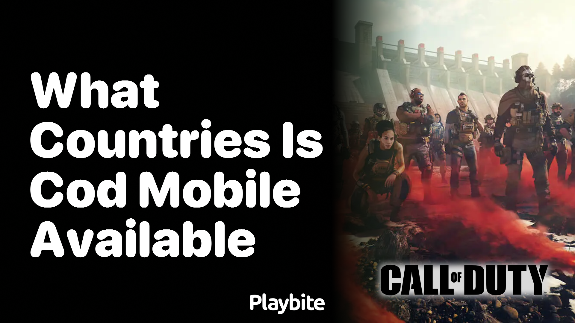 What Countries is COD Mobile Available In?