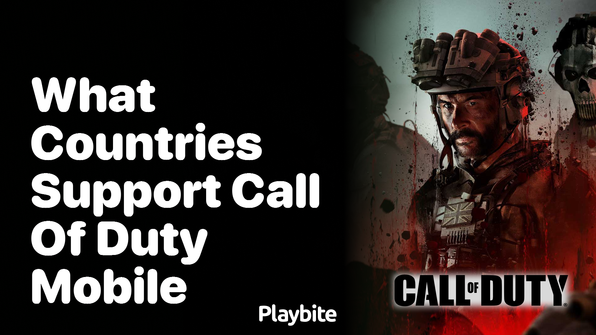 What Countries Support Call of Duty Mobile?