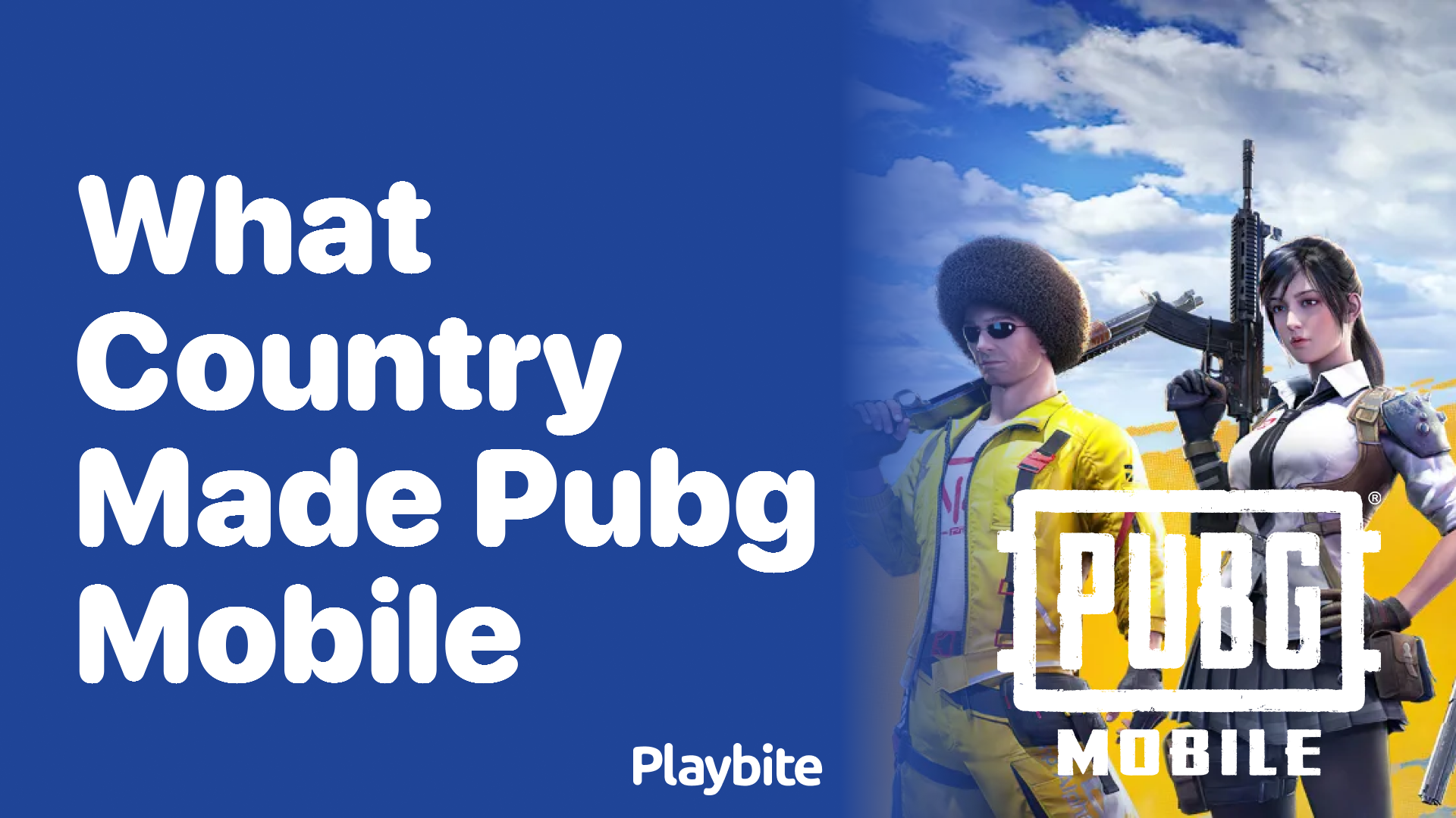 What Country Made PUBG Mobile? Unveiling the Origin