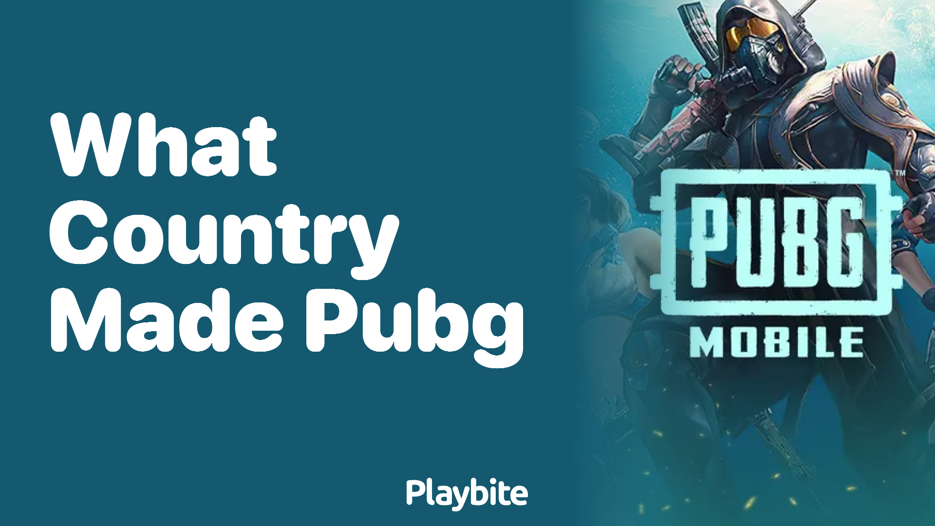 What Country Made PUBG Mobile? Find Out Here!