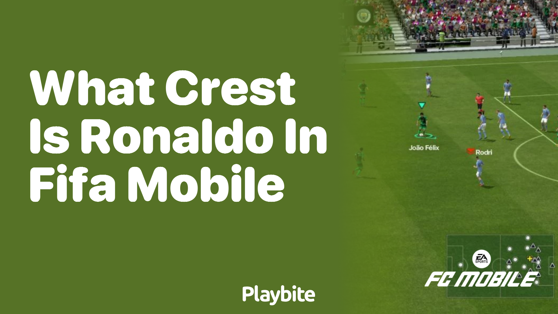 What Crest Does Ronaldo Have in EA Sports FC Mobile? - Playbite