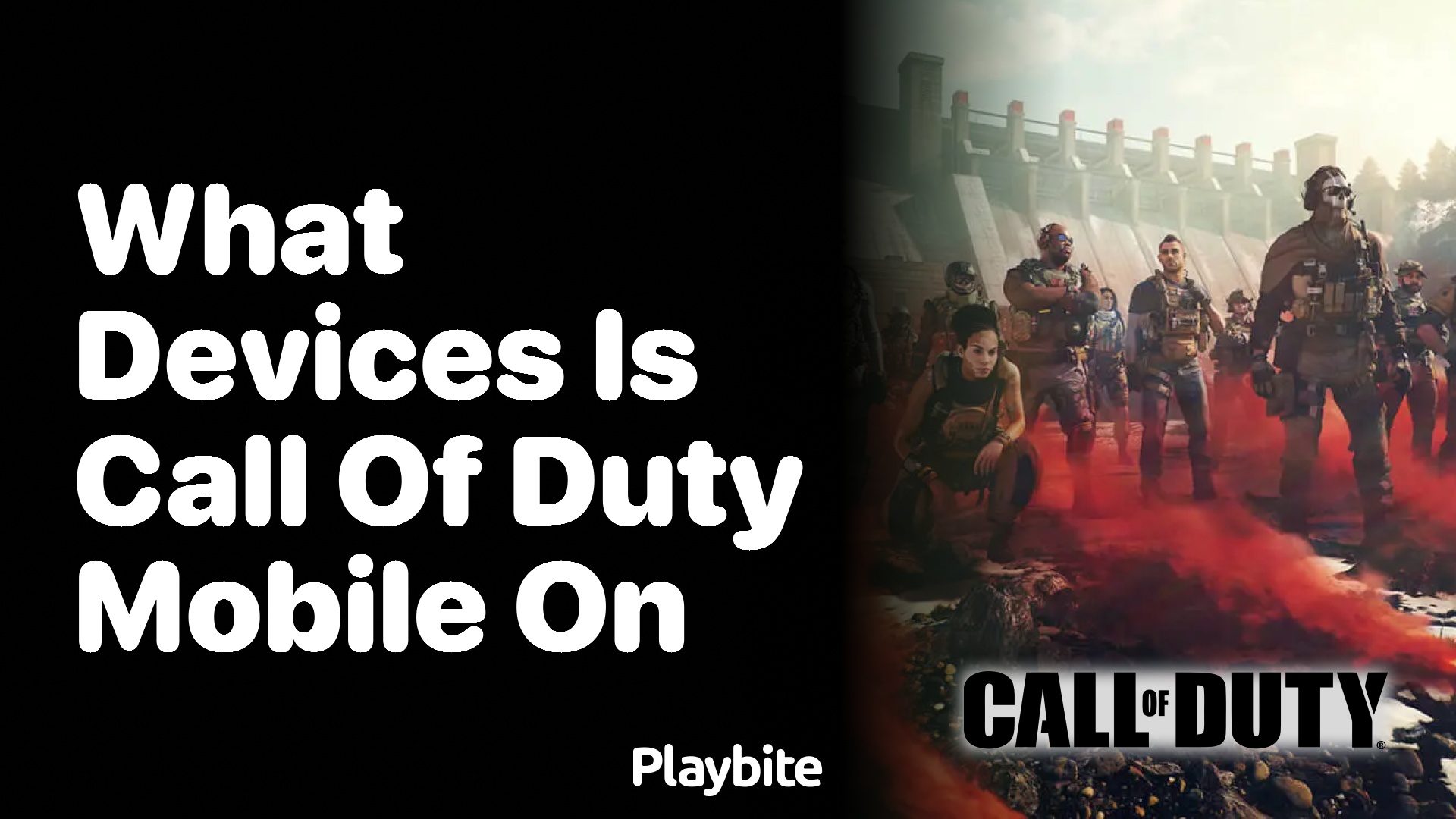 What Devices Can You Play Call of Duty Mobile On?