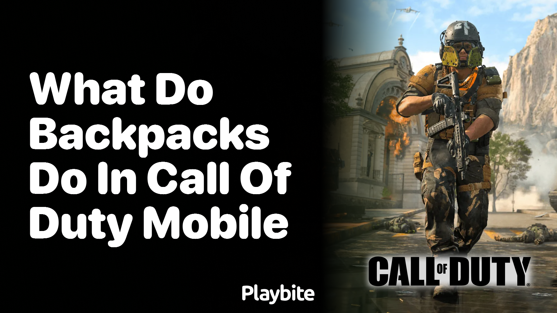 What Do Backpacks Do in Call of Duty Mobile?