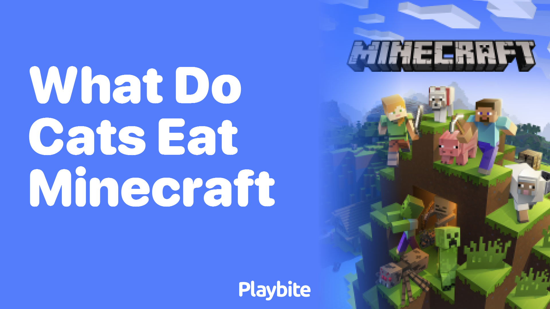 What Do Cats Eat in Minecraft?