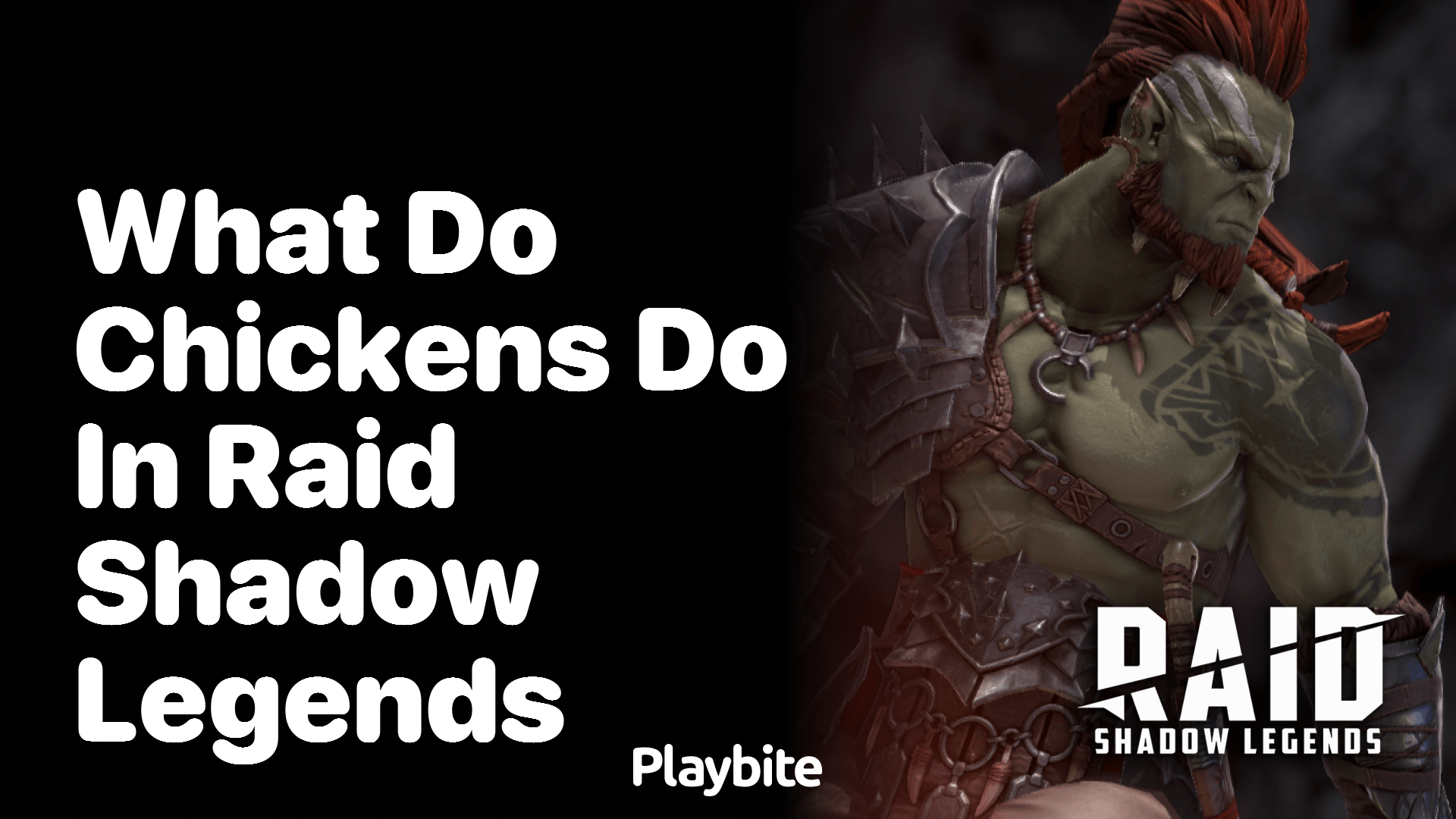 What Do Chickens Do in Raid Shadow Legends?