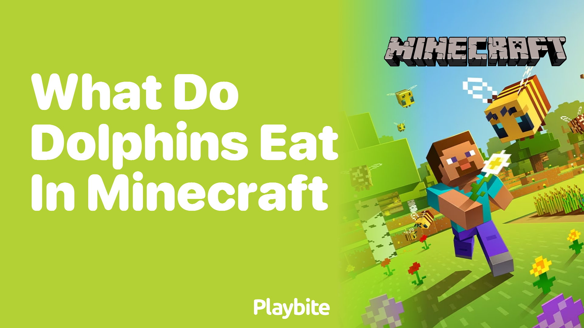 What Do Dolphins Eat in Minecraft?