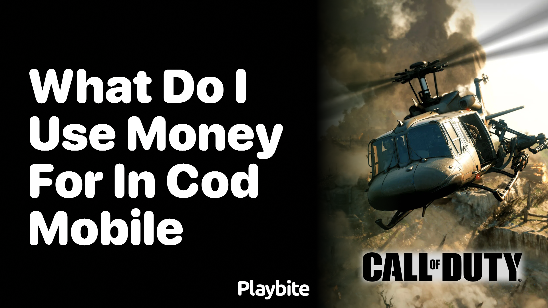 What do I use Money for in CoD Mobile?