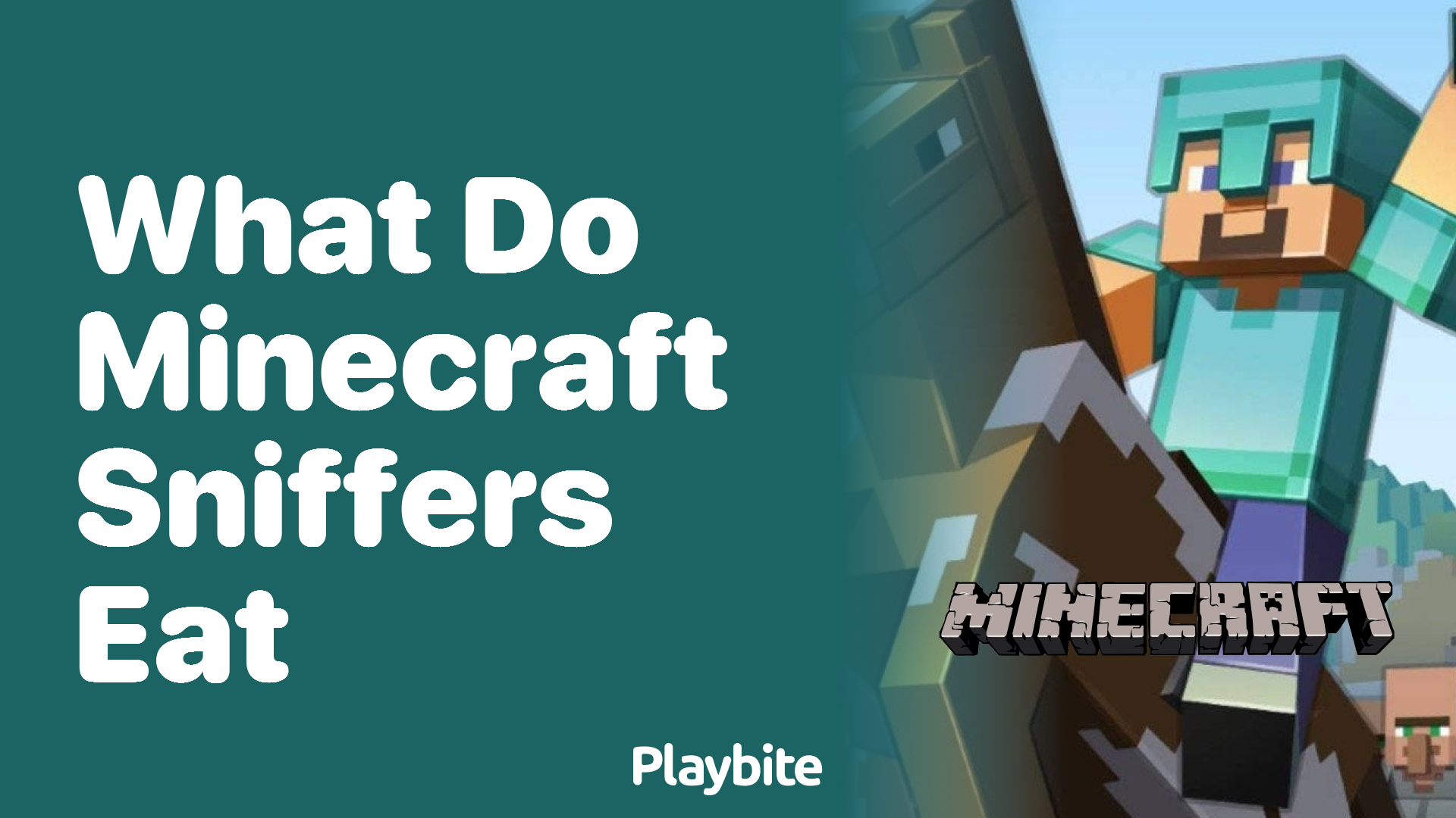 What Do Minecraft Sniffers Eat?