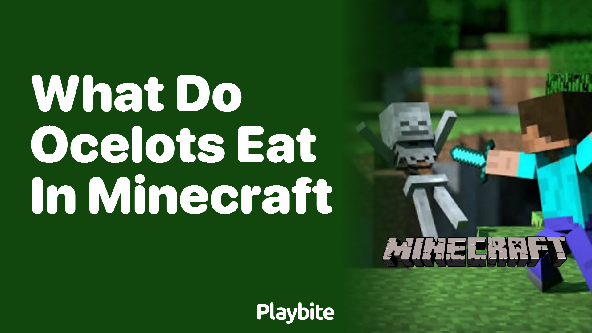 What Do Ocelots Eat in Minecraft?