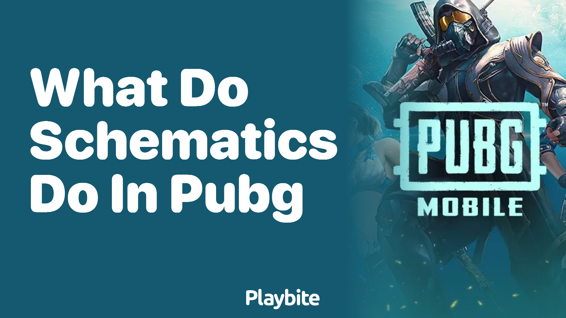 What Do Schematics Do in PUBG Mobile?