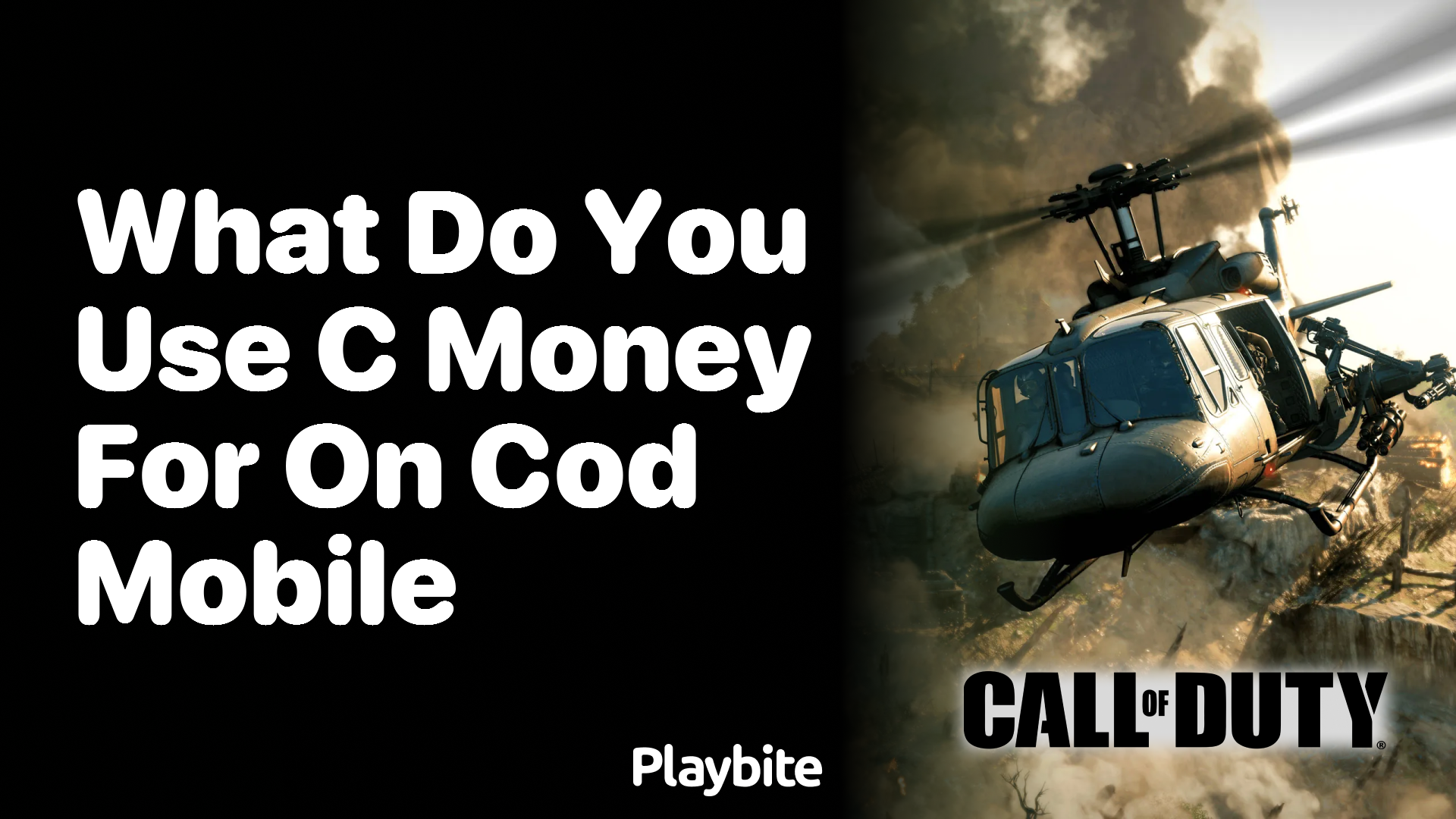 What Do You Use C Money for on COD Mobile?