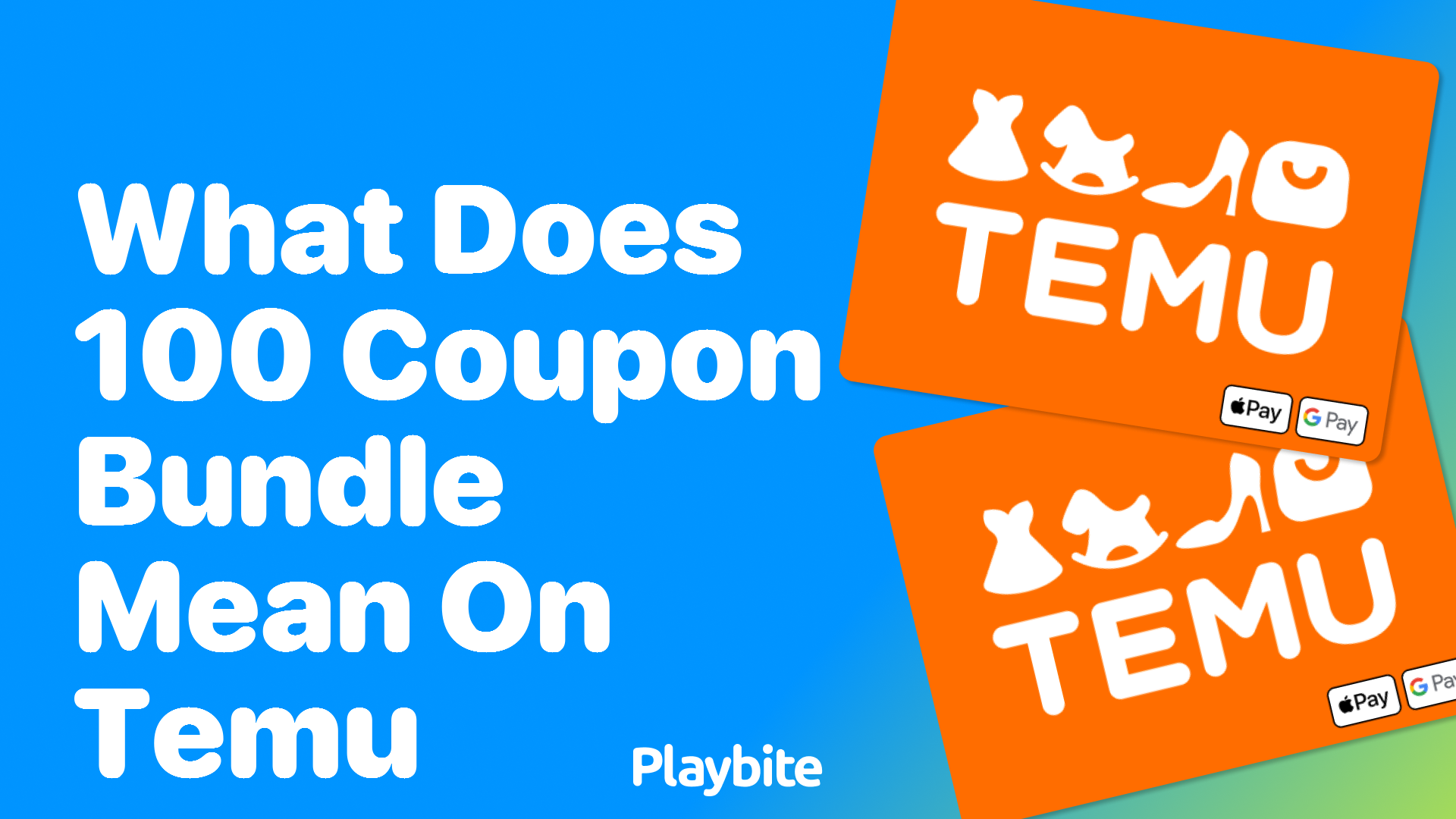 What Does a 100 Coupon Bundle Mean on Temu?