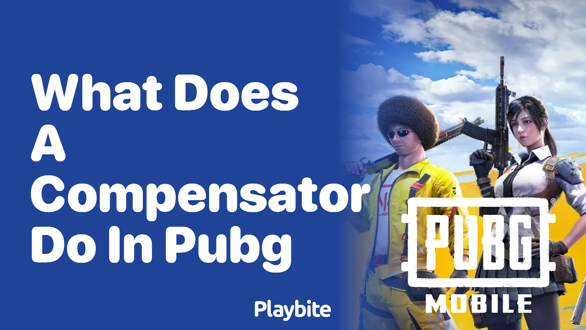 What Does a Compensator Do in PUBG Mobile?