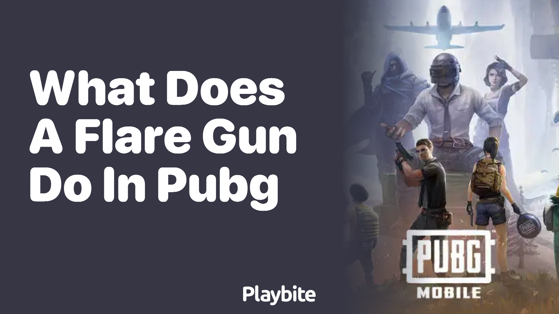 What Does a Flare Gun Do in PUBG Mobile?