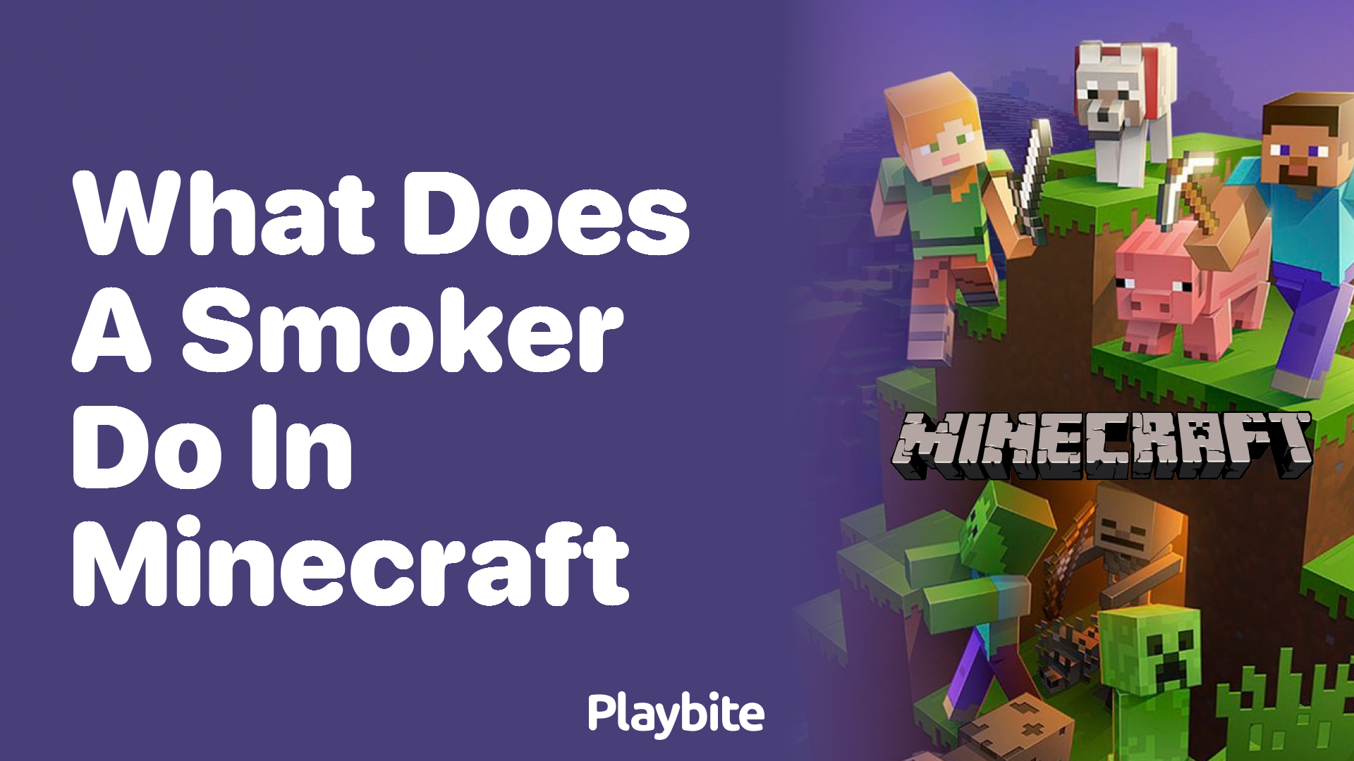 What Does a Smoker Do in Minecraft?