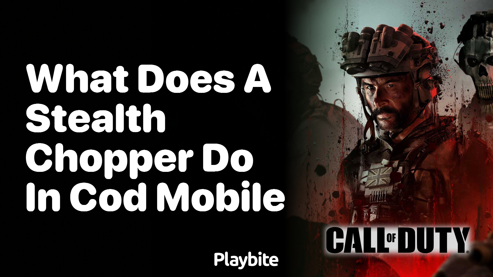 What Does a Stealth Chopper Do in CoD Mobile?