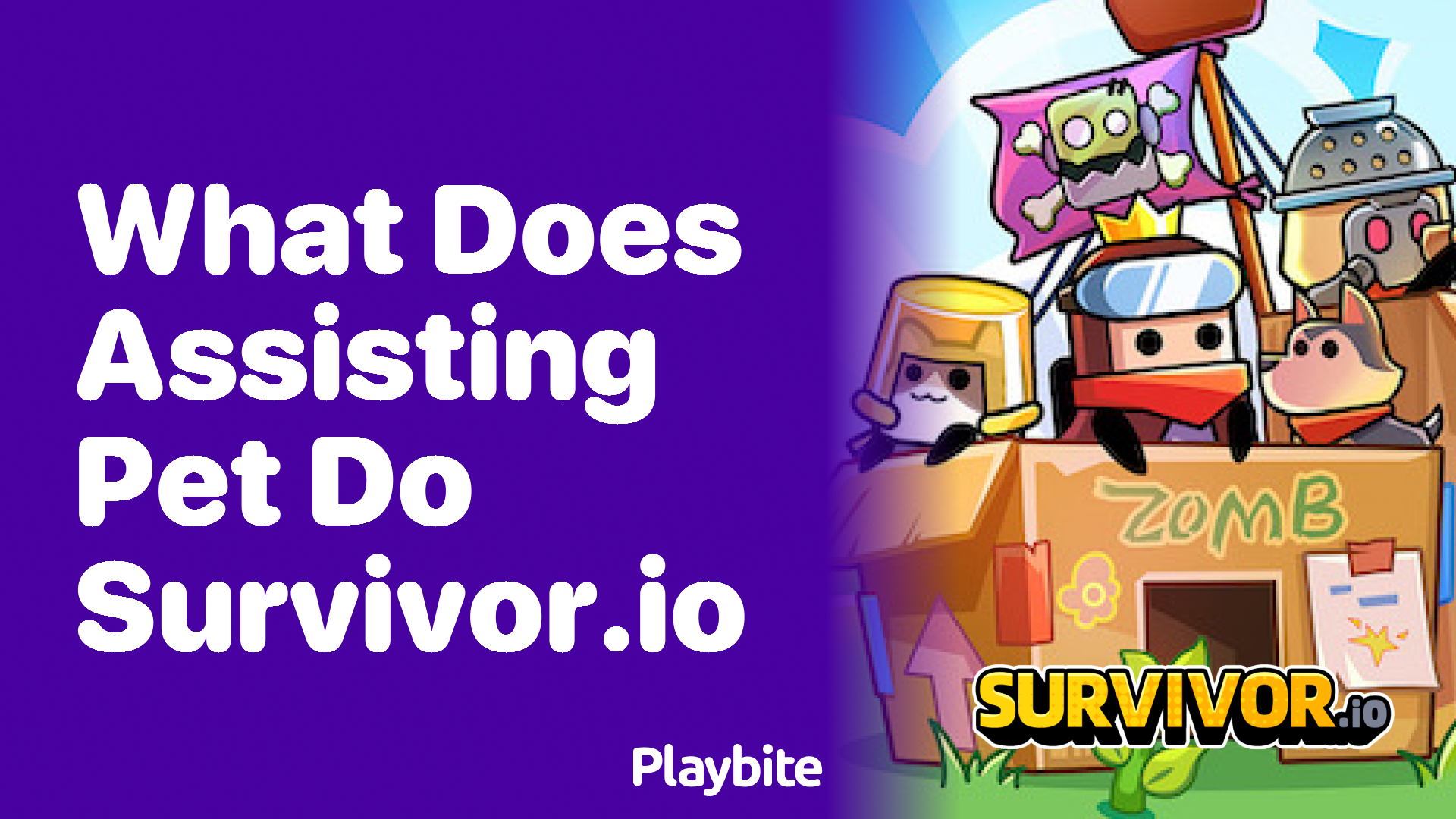 What Does an Assisting Pet Do in Survivor.io?