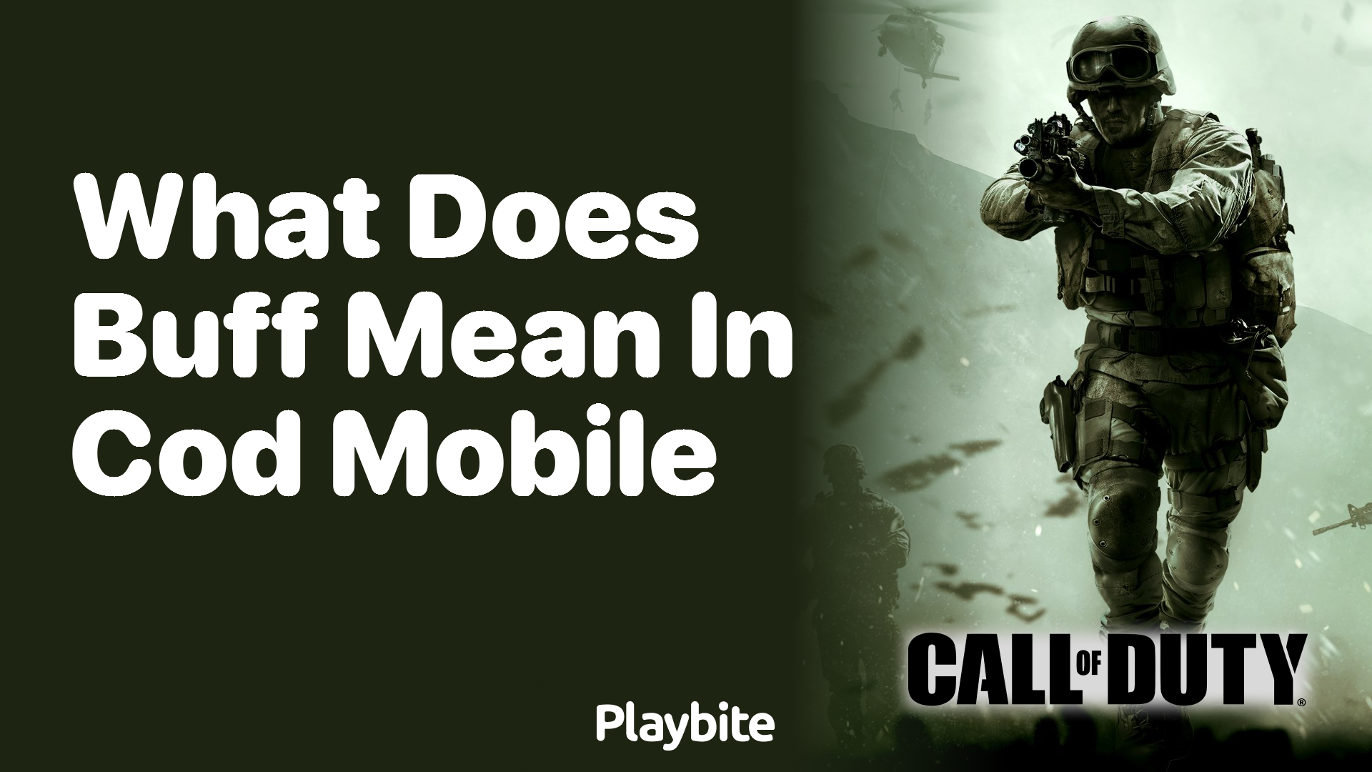 What Does &#8216;Buff&#8217; Mean in COD Mobile?