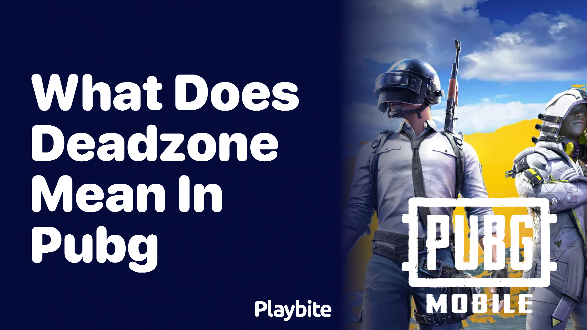 What Does Deadzone Mean in PUBG Mobile?