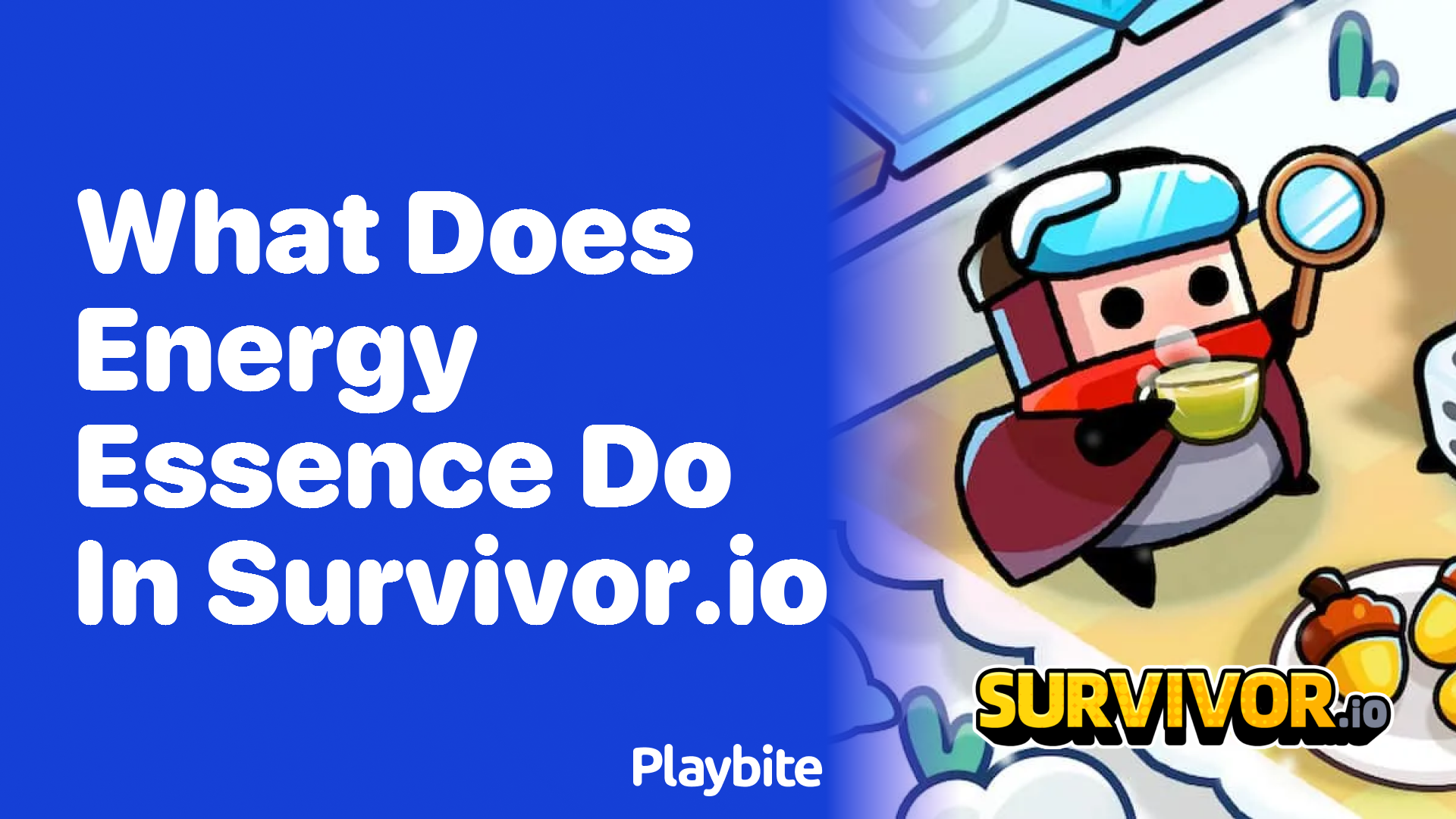 What Does Energy Essence Do in Survivor.io?