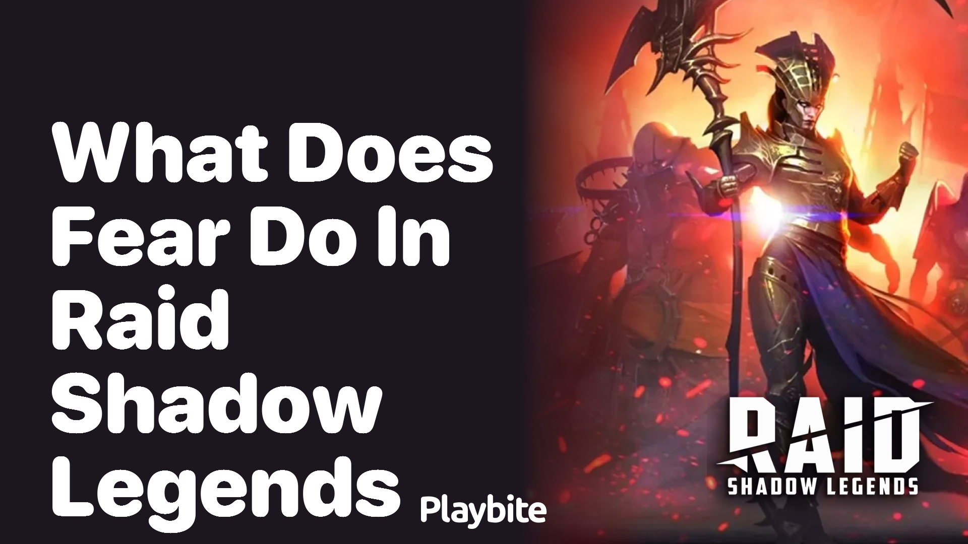 What Does Fear Do in Raid Shadow Legends?