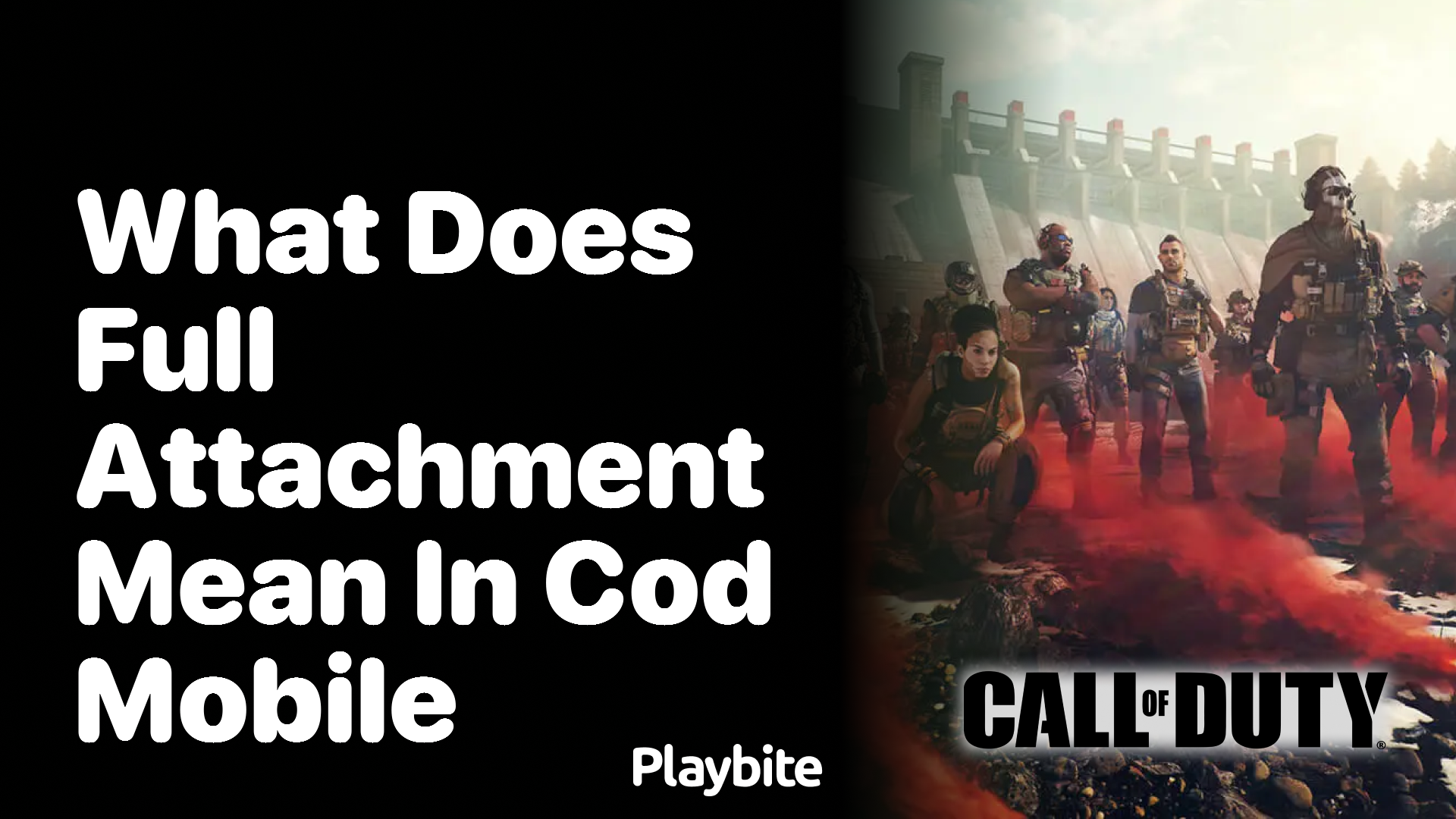 What Does Full Attachment Mean in COD Mobile?