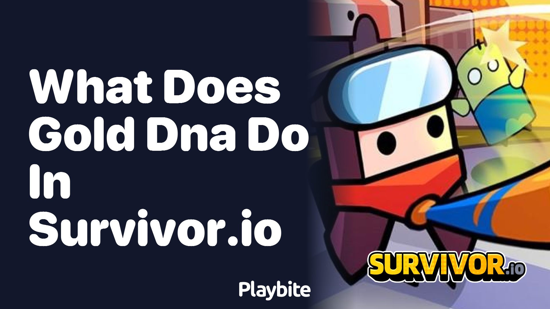 What Does Gold DNA Do in Survivor.io?