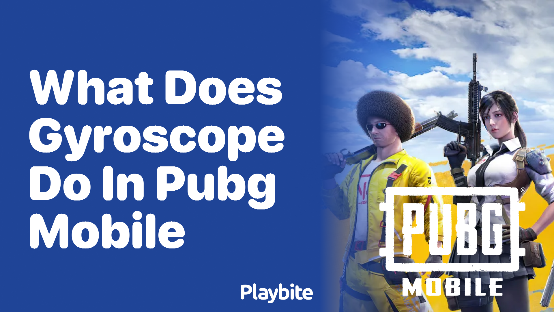 What Does the Gyroscope Do in PUBG Mobile?