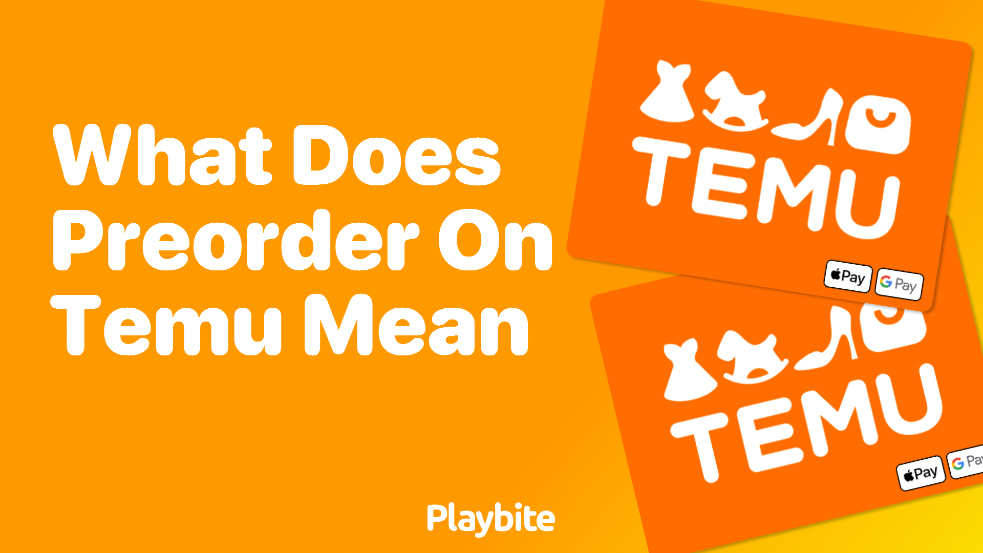 What Does Preorder on Temu Mean?