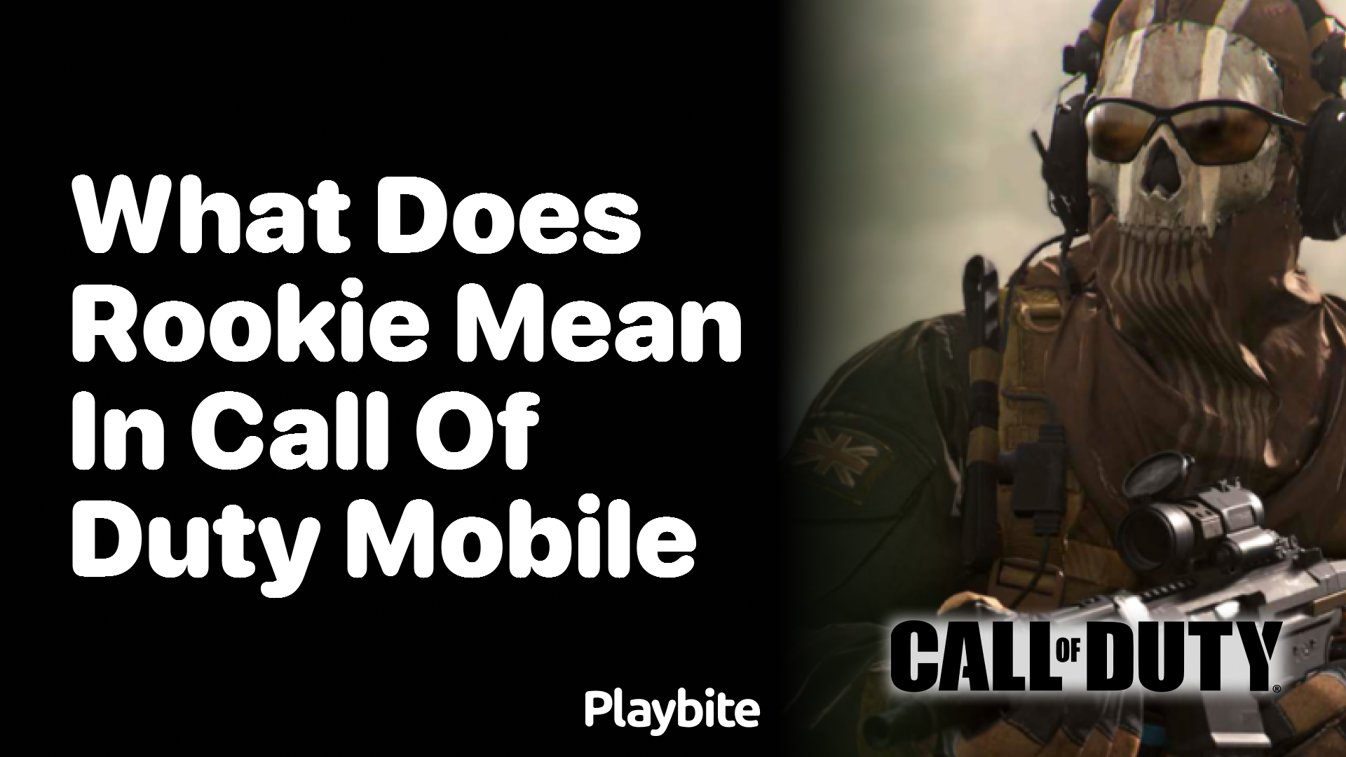 What Does &#8216;Rookie&#8217; Mean in Call of Duty Mobile?