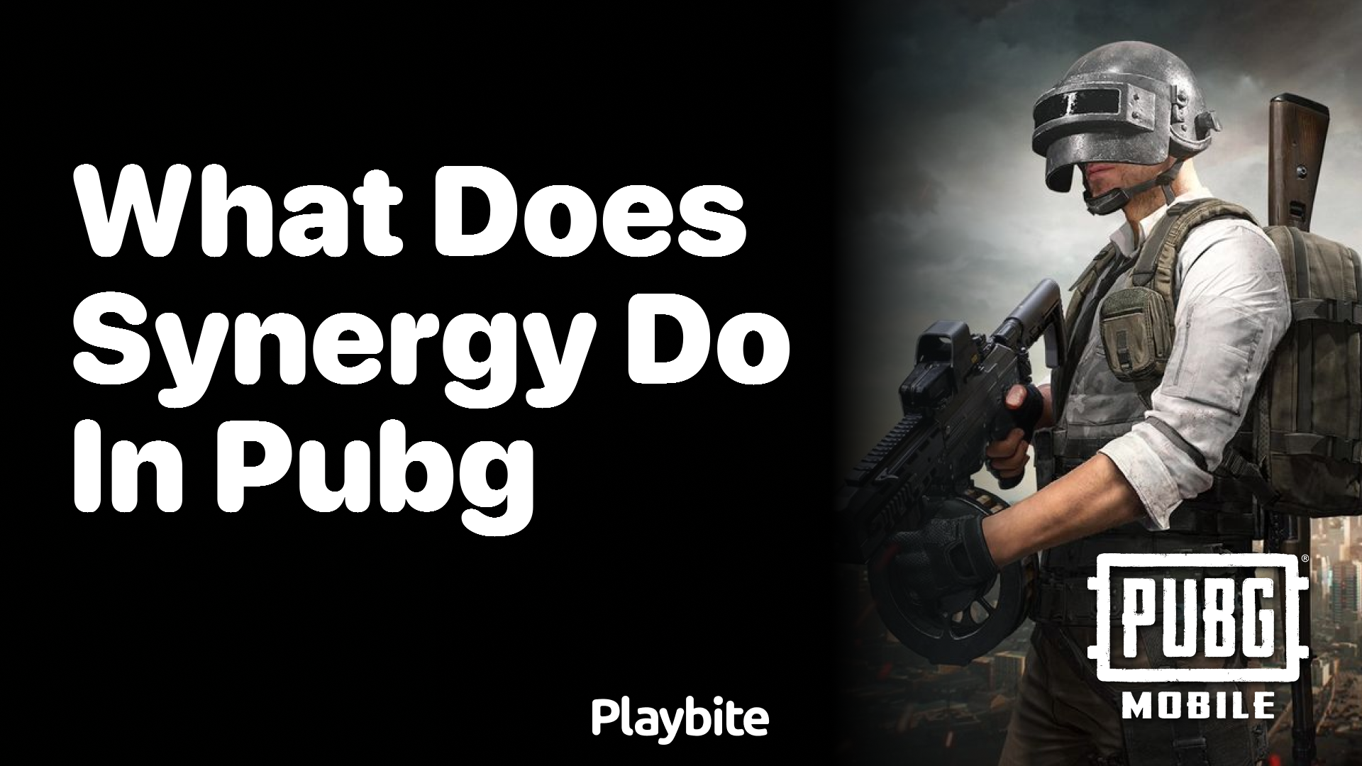 What Does Synergy Do in PUBG Mobile?