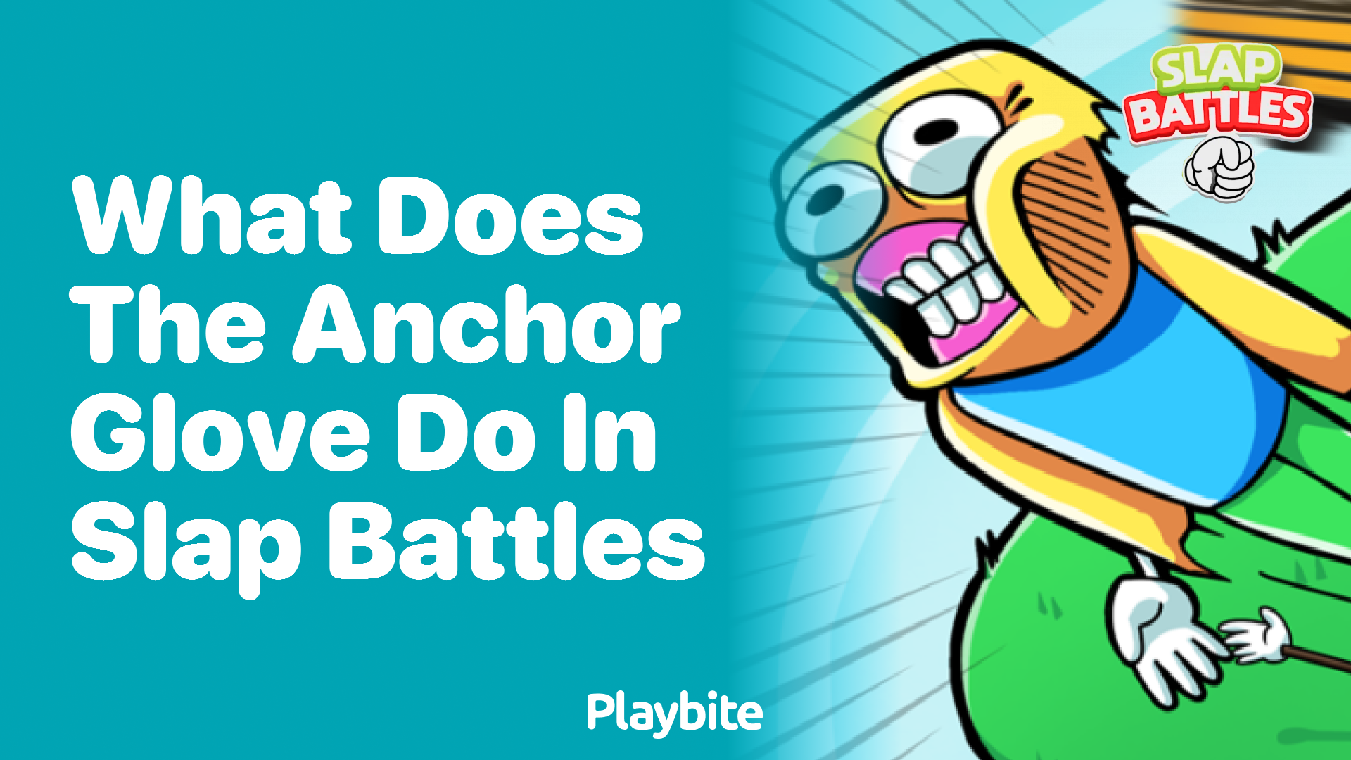 What Does the Anchor Glove Do in Slap Battles?