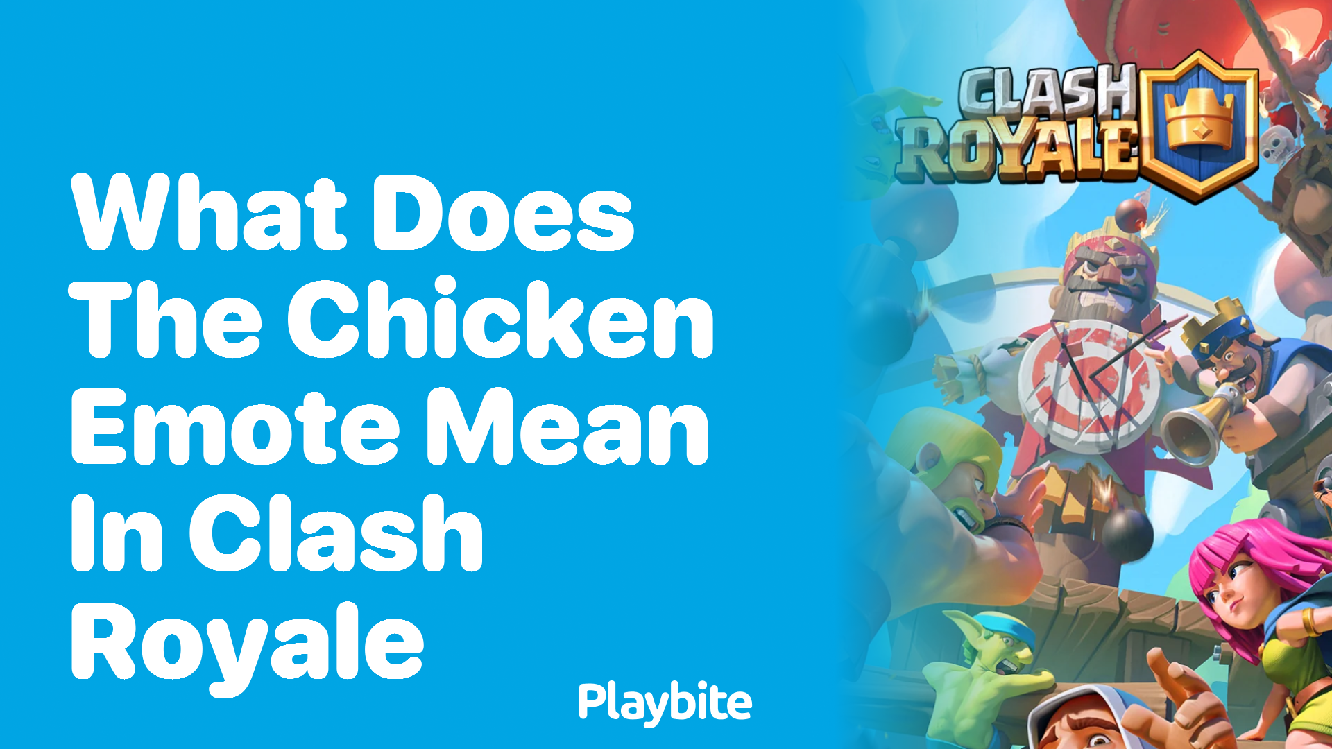 What Does the Chicken Emote Mean in Clash Royale?