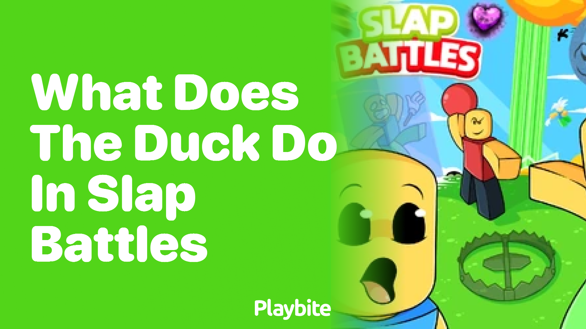 What Does the Duck Do in Slap Battles? Unraveling the Mystery