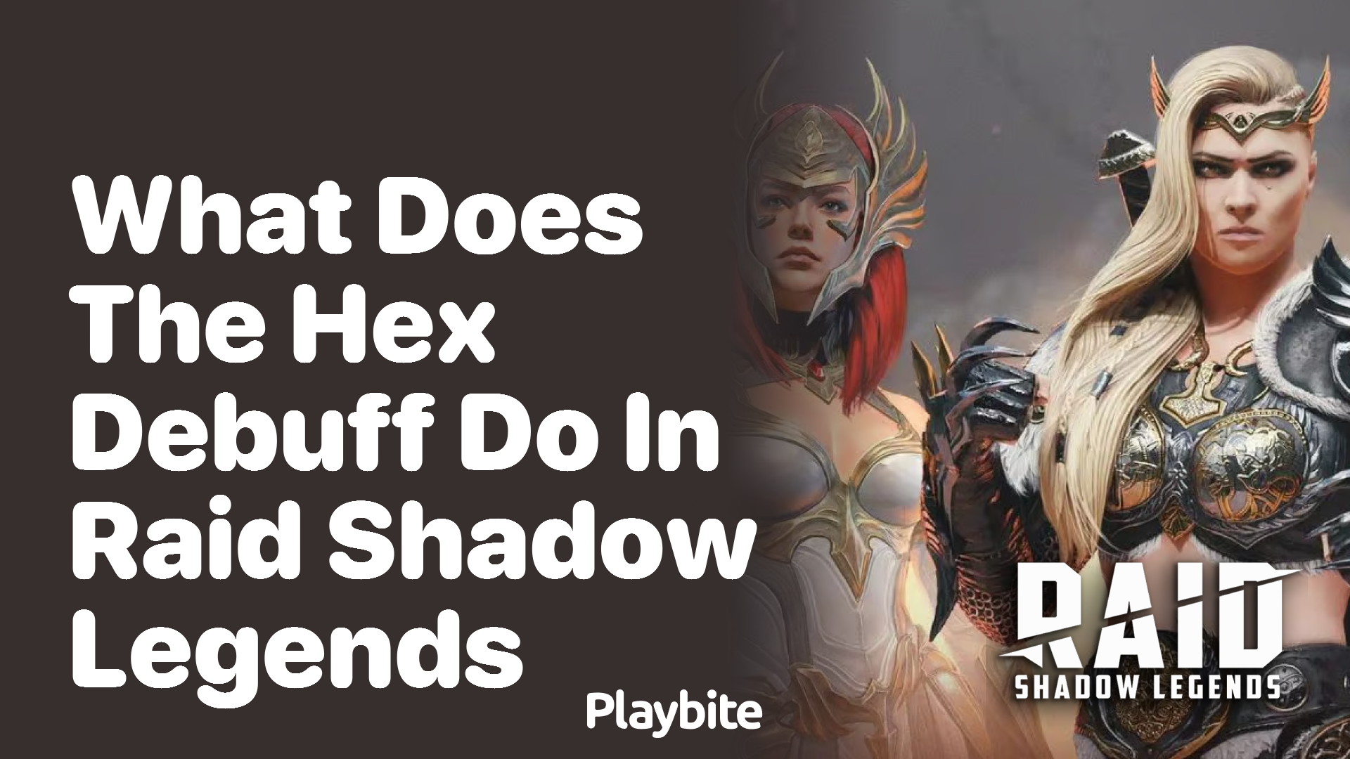 What Does the Hex Debuff Do in Raid Shadow Legends?