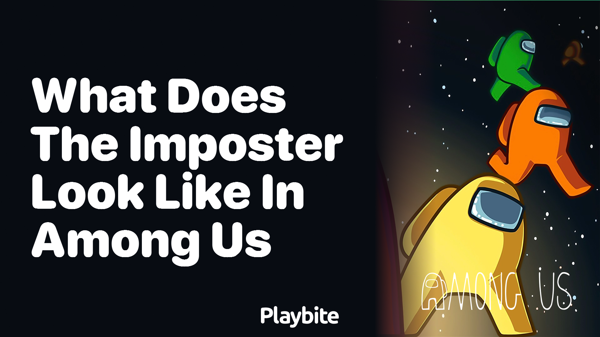 What Does the Imposter Look Like in Among Us?