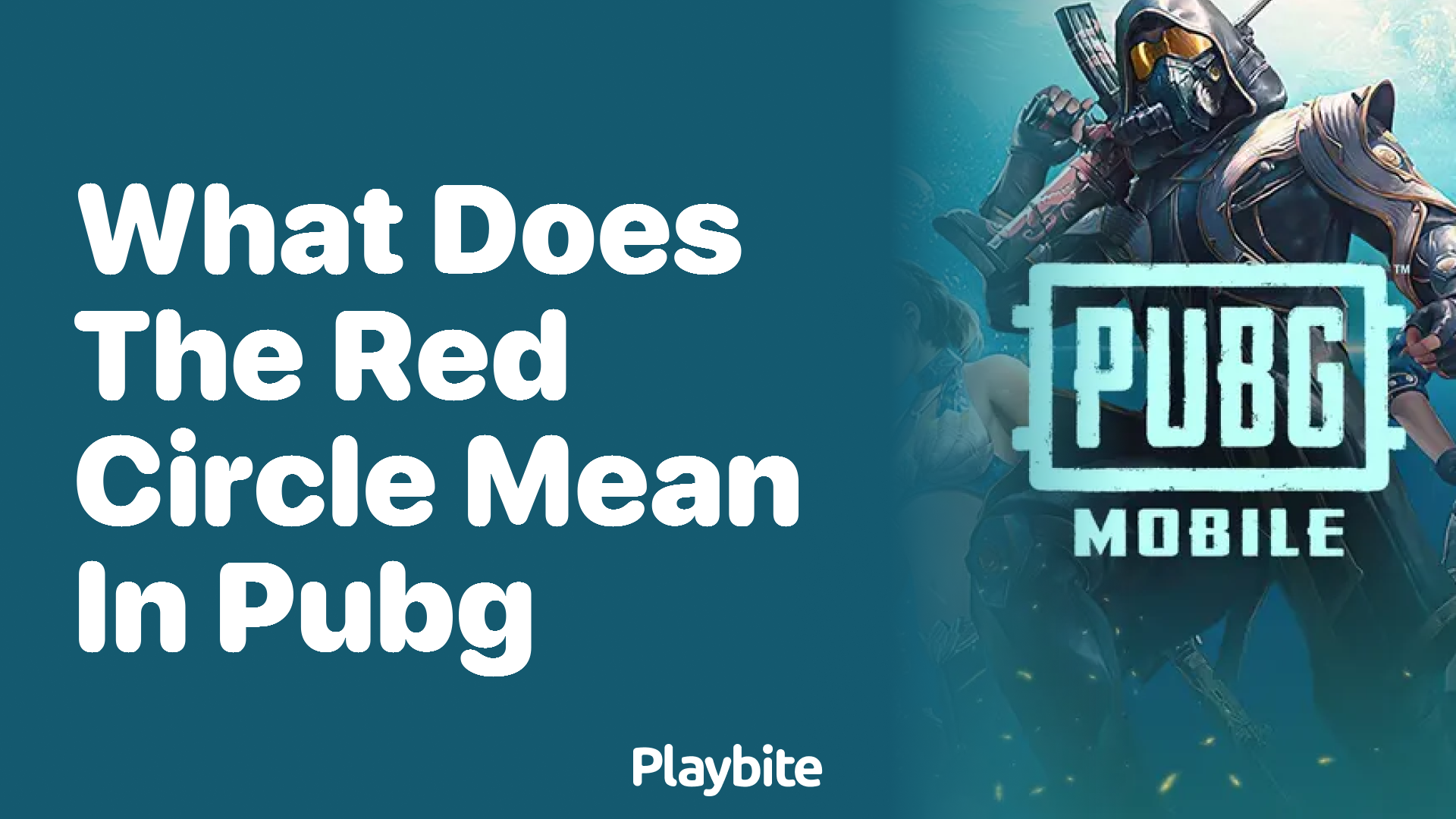 What Does the Red Circle Mean in PUBG Mobile?