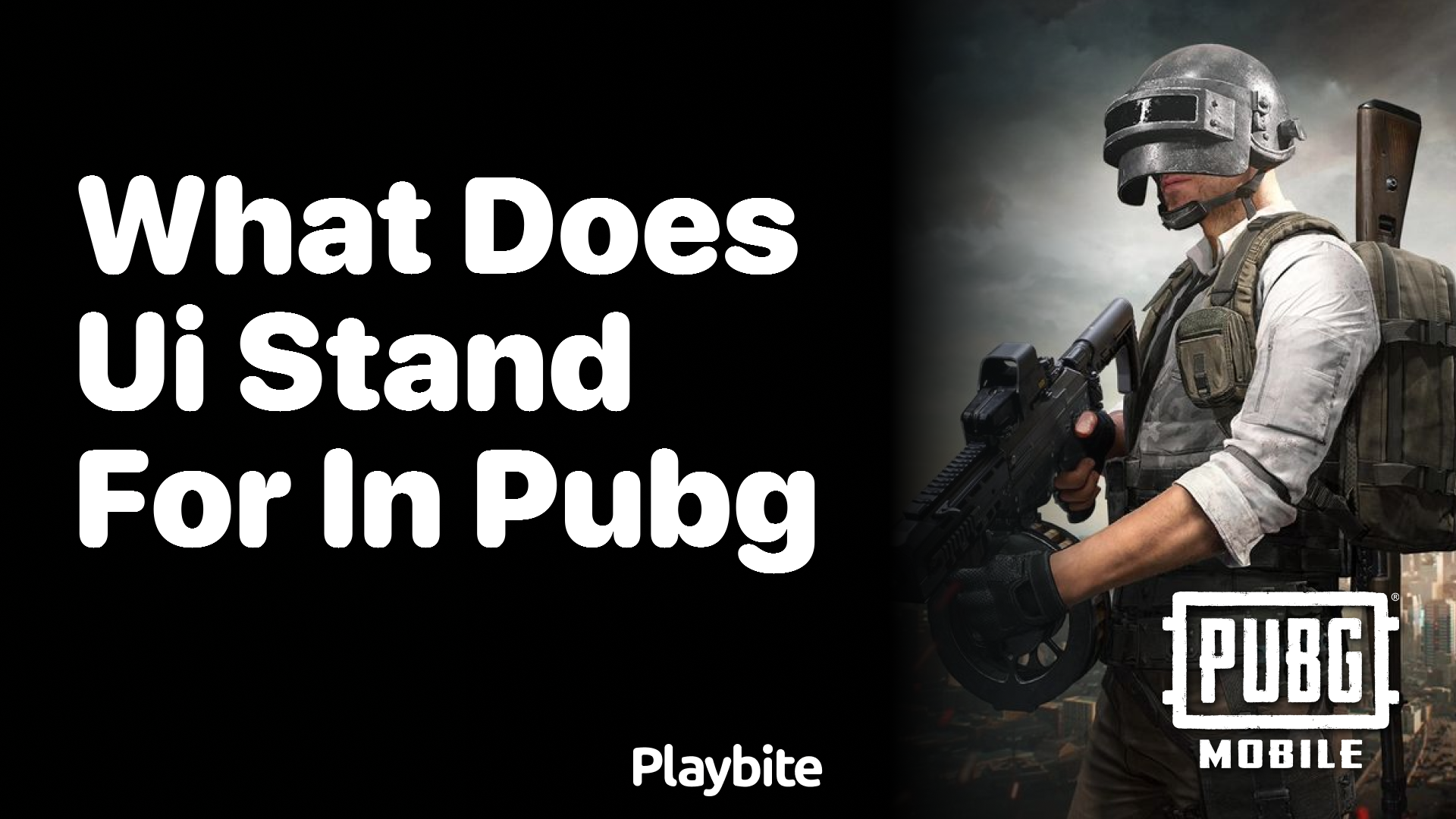 What Does UI Stand For in PUBG Mobile?