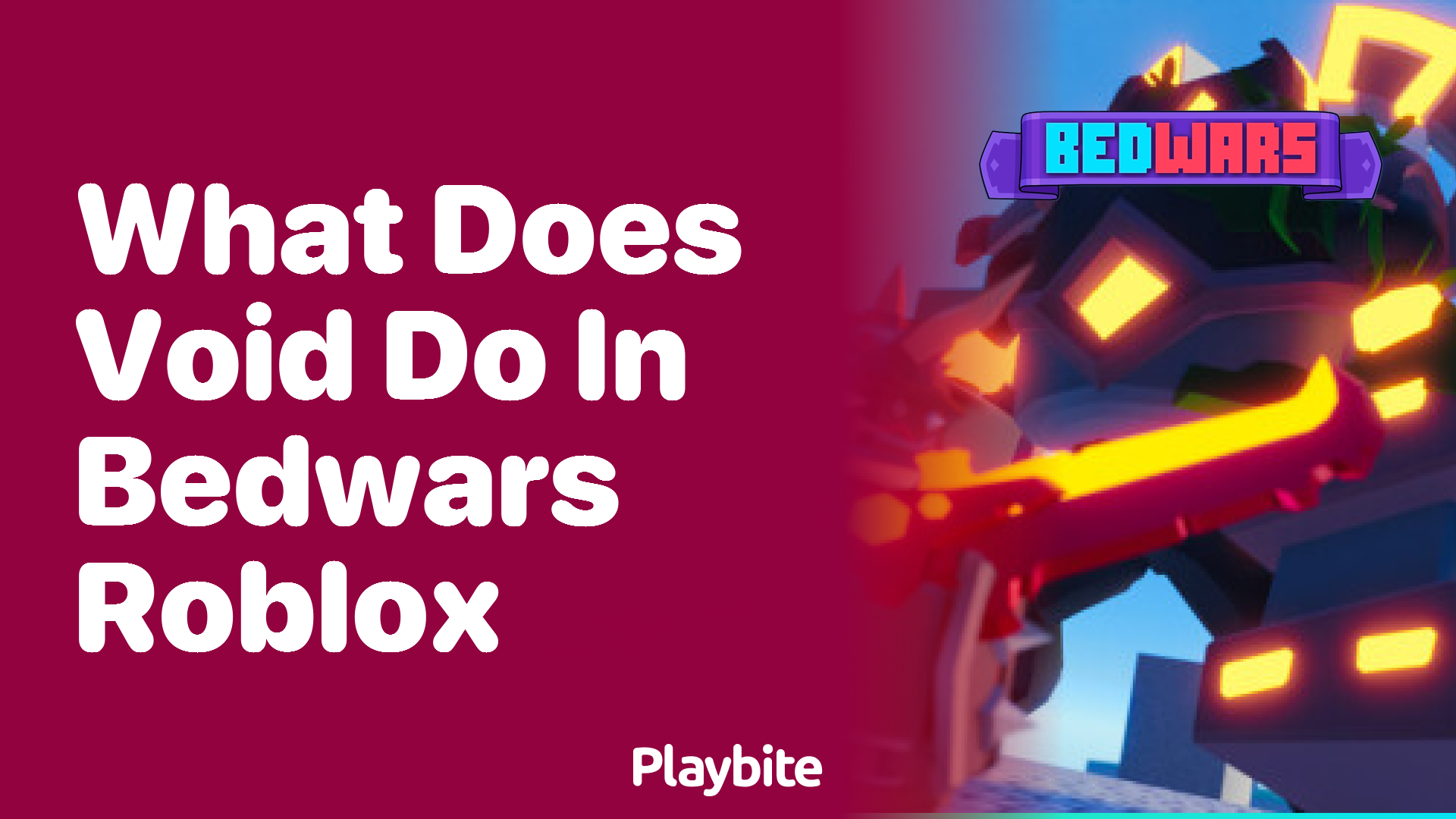 What Does Void Do in Bedwars Roblox?