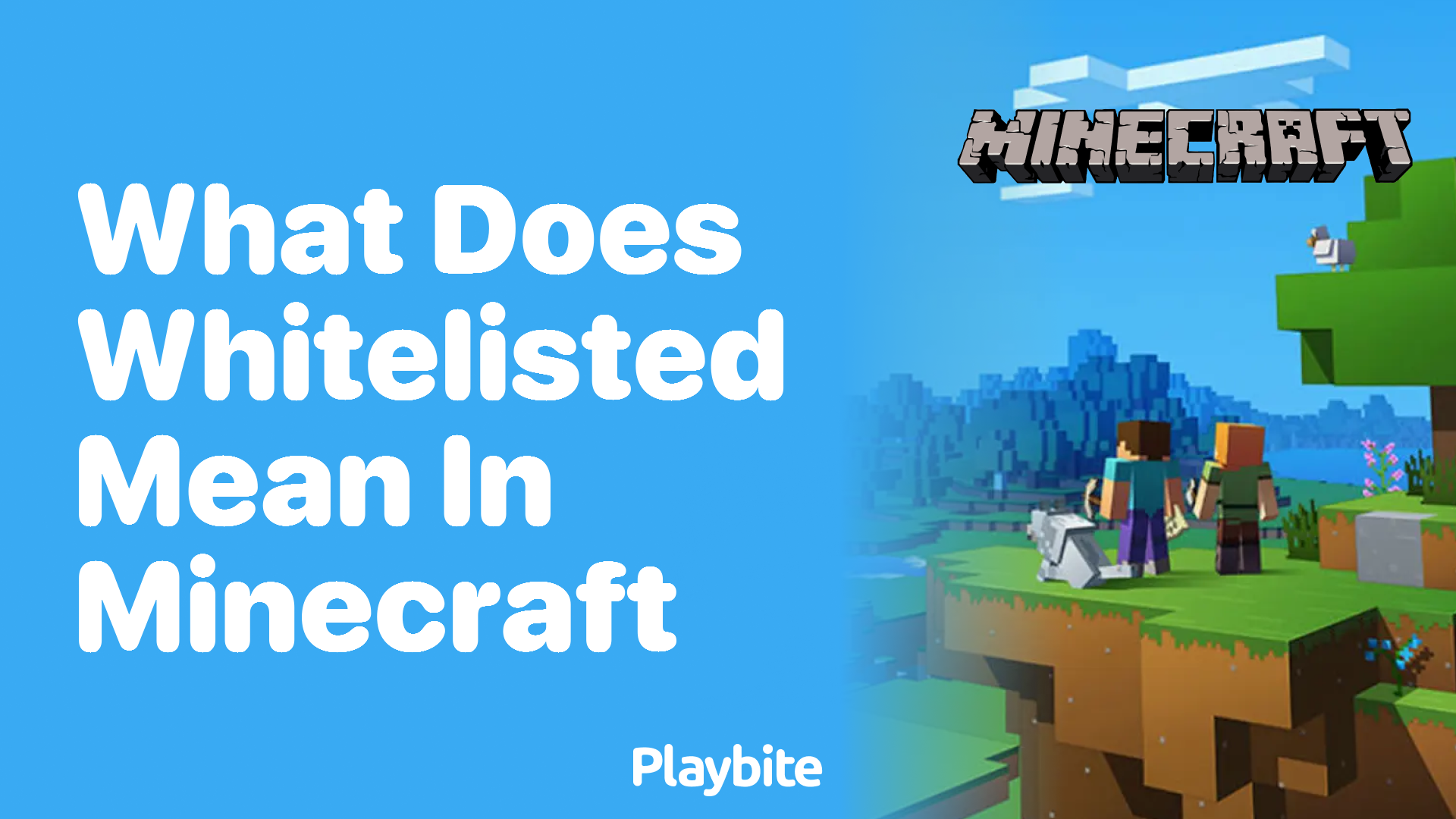 What Does Whitelisted Mean in Minecraft?