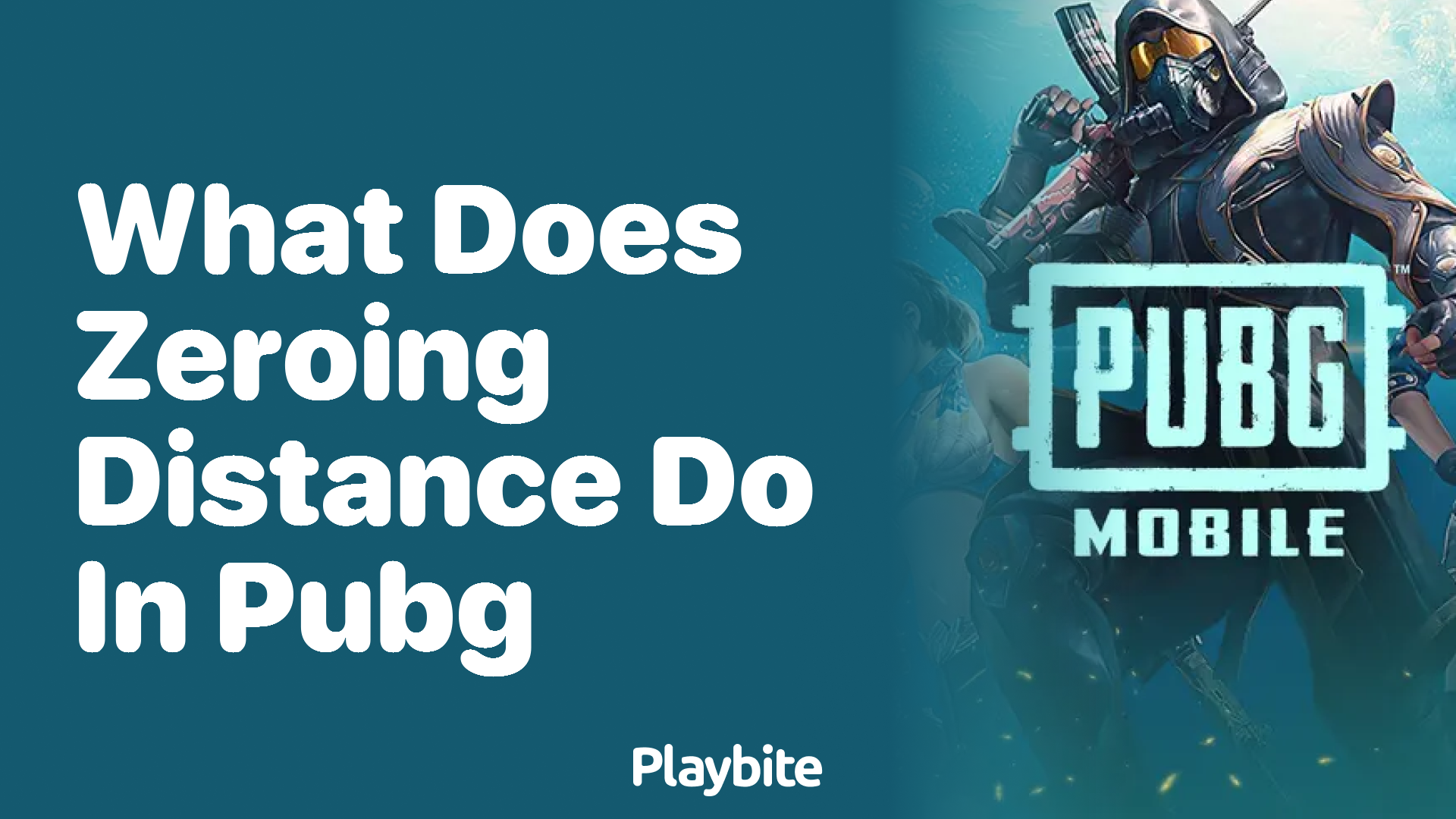 What Does Zeroing Distance Do in PUBG Mobile?