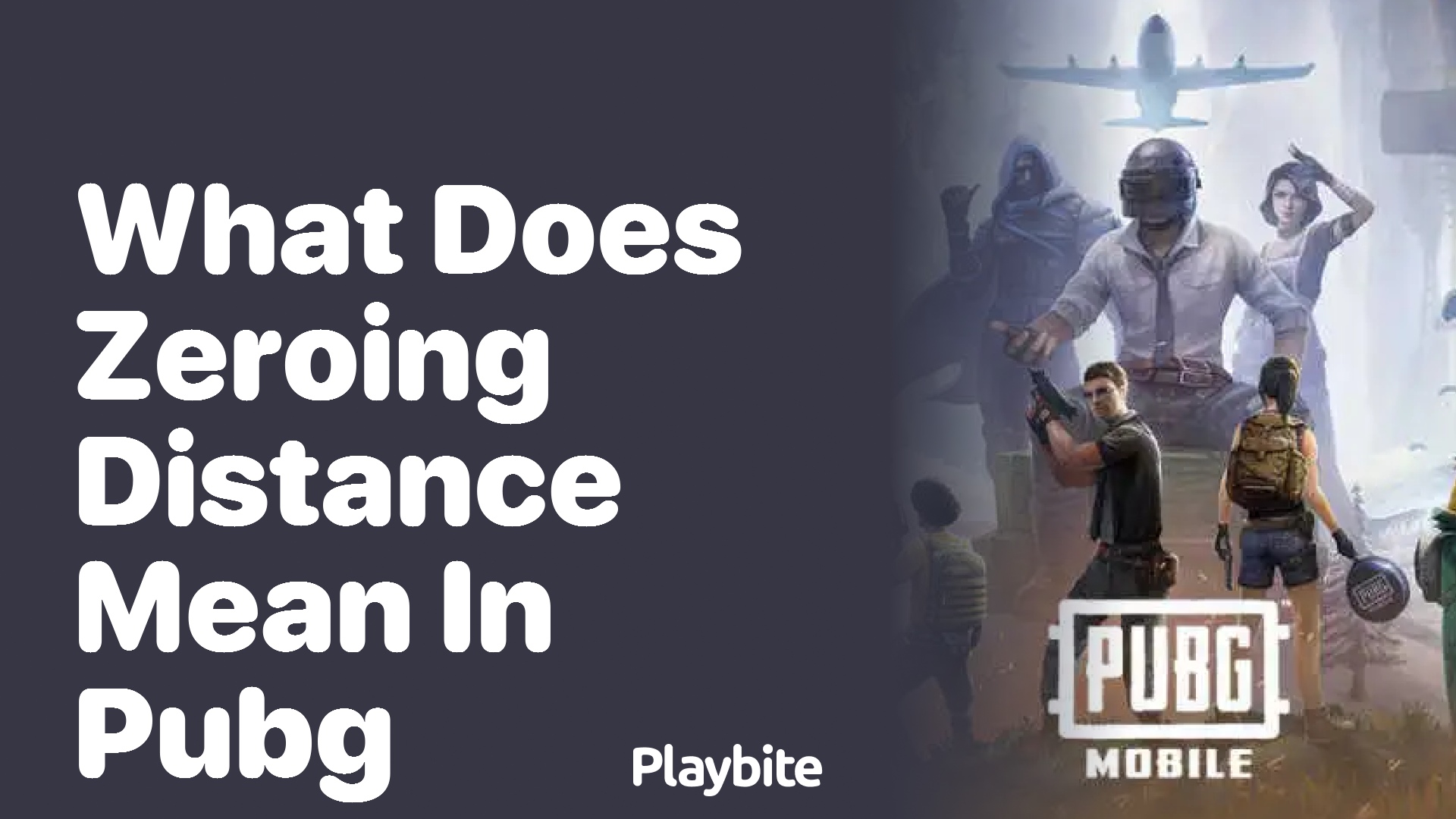 What Does Zeroing Distance Mean in PUBG Mobile?