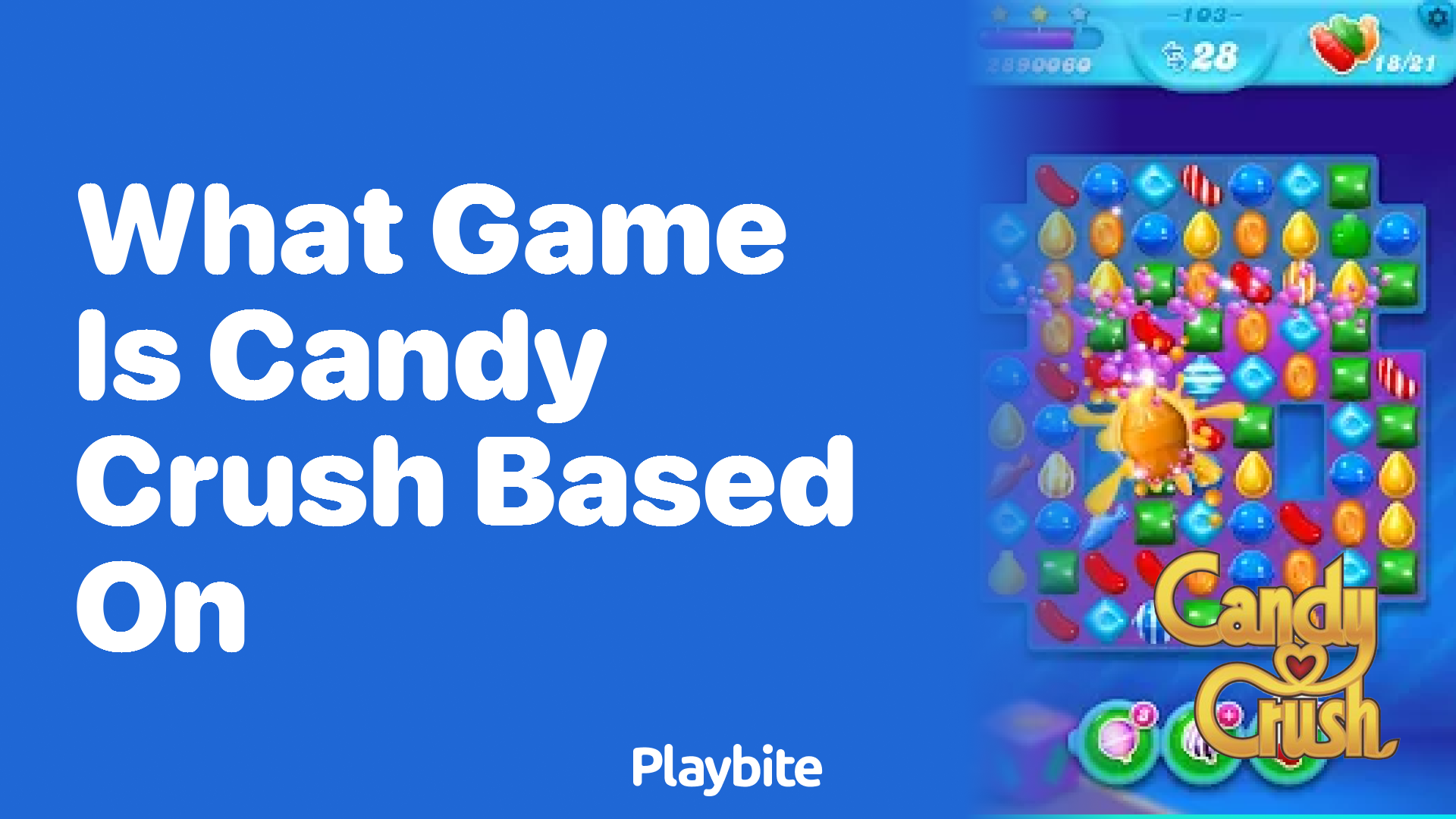 What Game Inspired the Creation of Candy Crush?