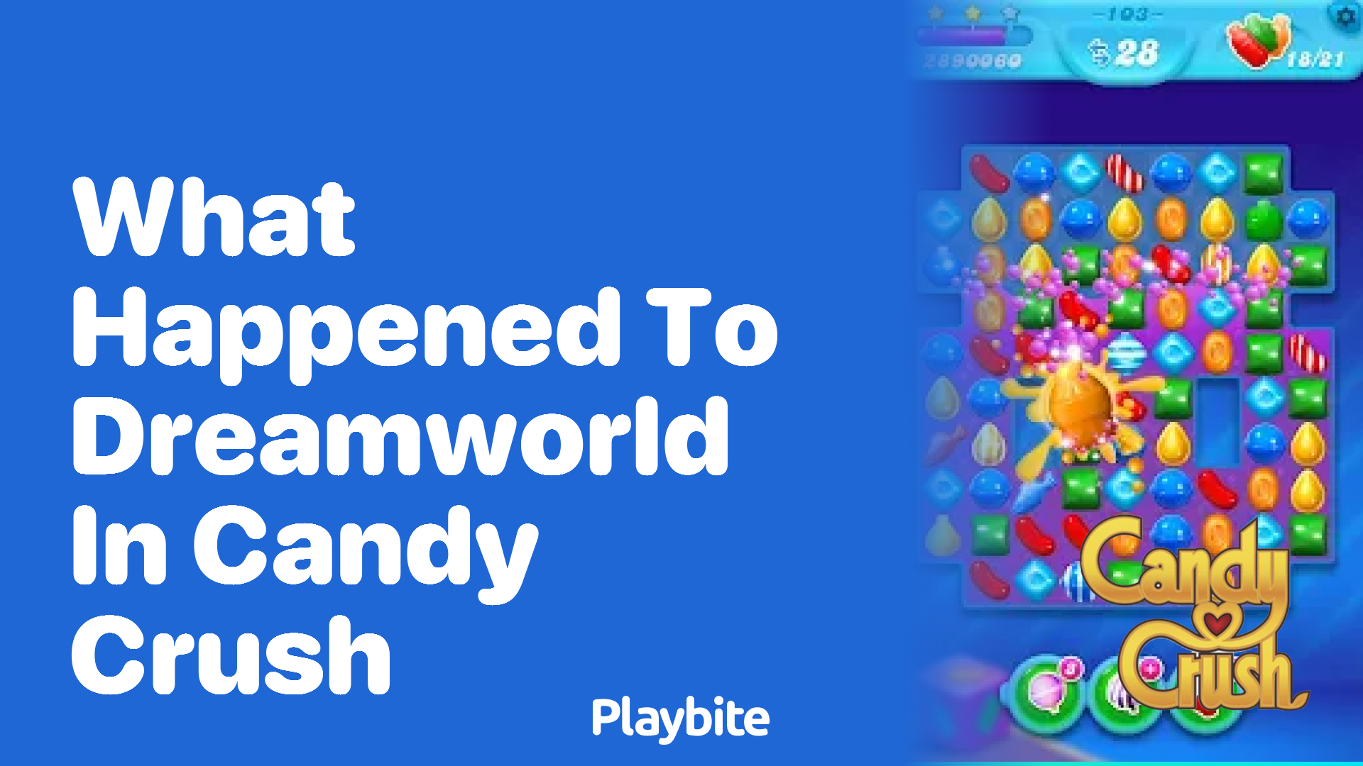 What Happened to Dreamworld in Candy Crush?