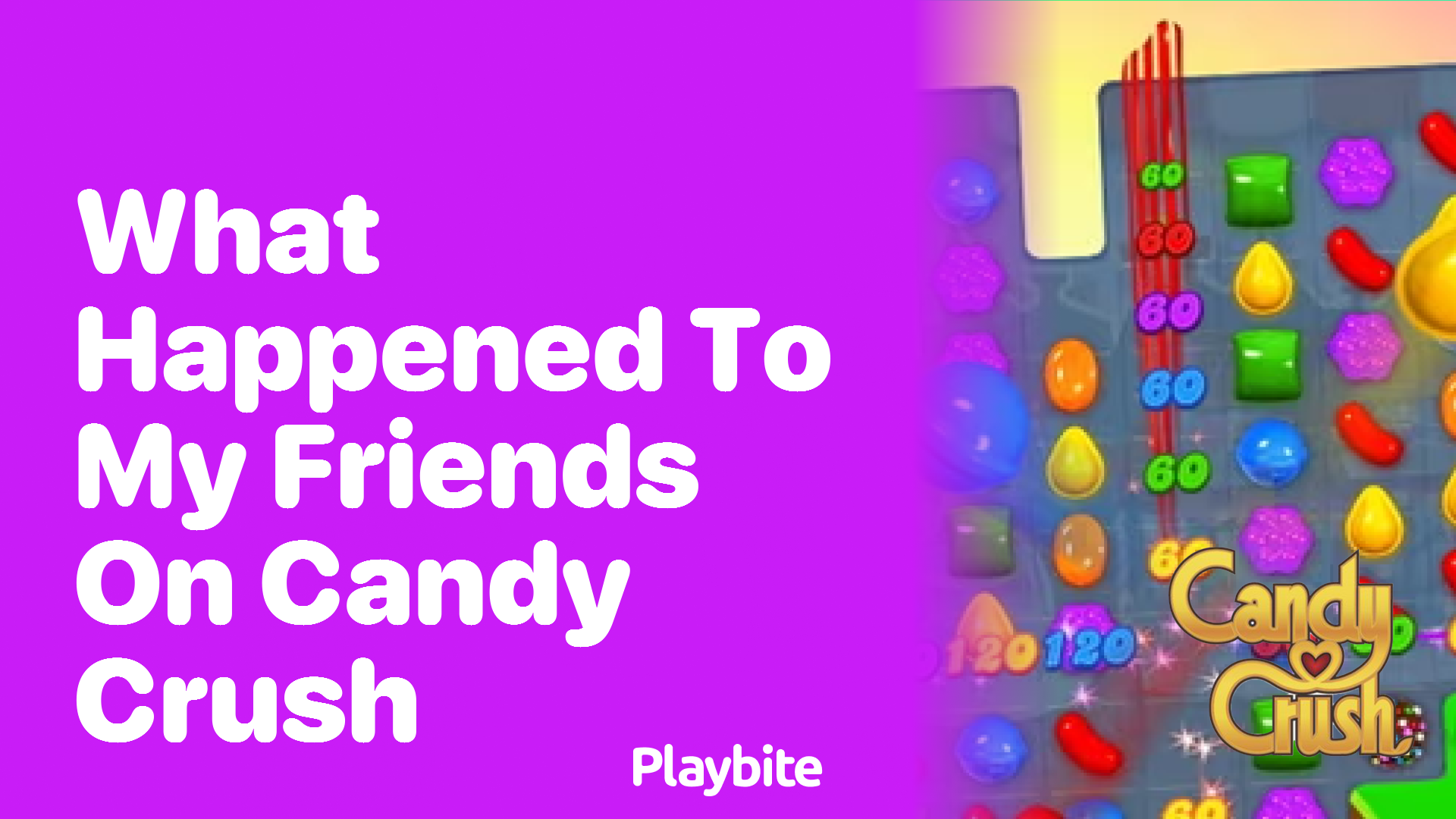 What Happened to My Friends on Candy Crush?